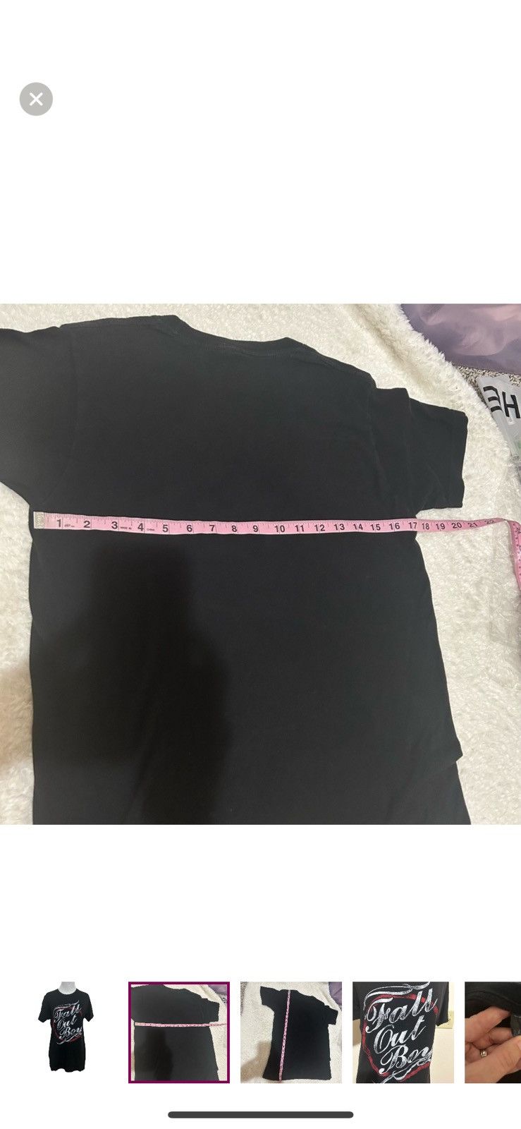 Tultex Tultex small fall out boy band tee Size US S / EU 44-46 / 1 - 4 Thumbnail