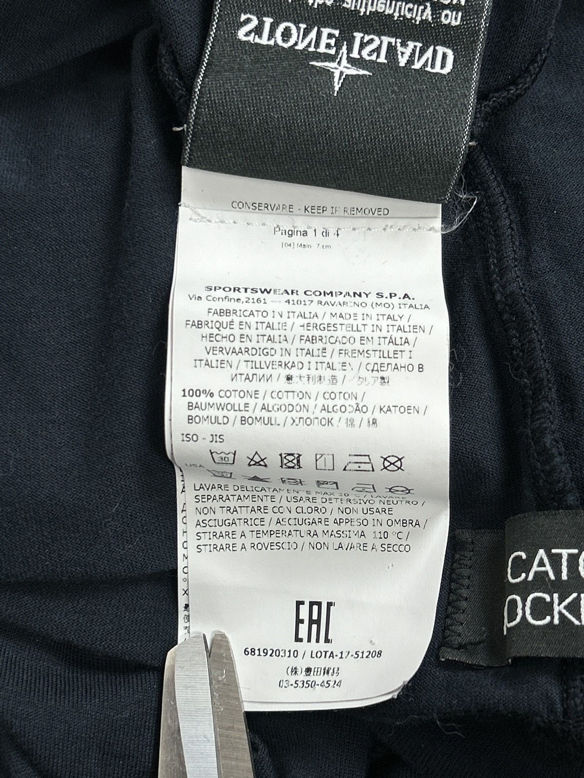 Stone Island Shadow Project Stone Island Shadow Project 6819 Catch Pocket T Long Sleeve Size US M / EU 48-50 / 2 - 13 Thumbnail