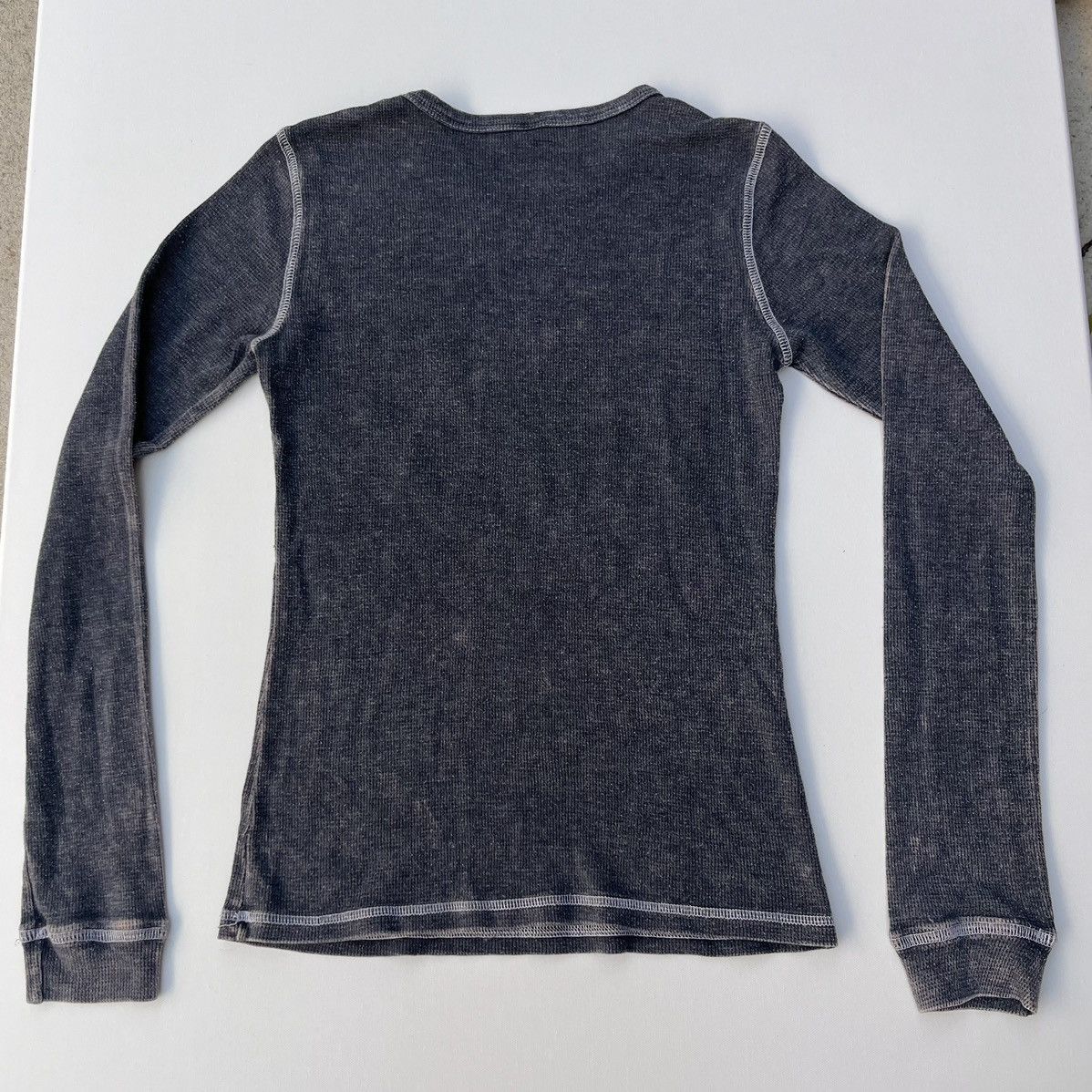 Band Tees × Other × Vintage 2000s Johnny Cash Magazine Cover Waffle Knit Size US M / EU 48-50 / 2 - 4 Thumbnail