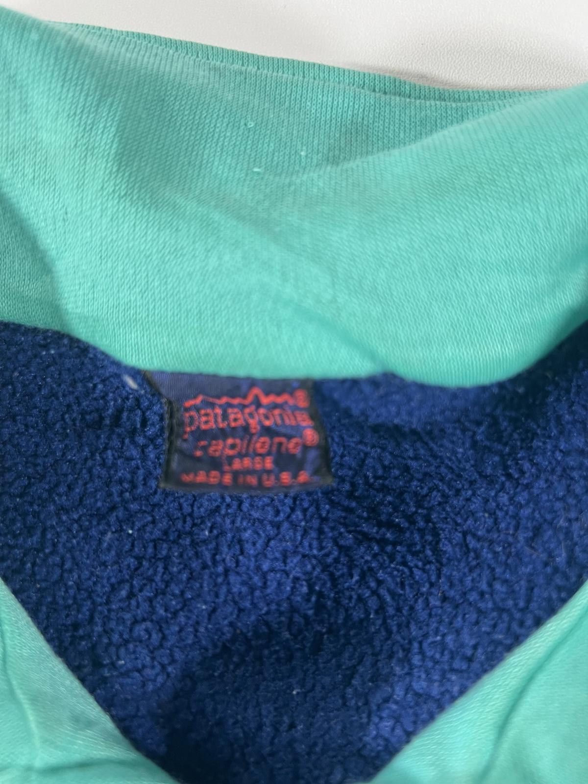 Patagonia Patagonia WomensFleece Pullover with Quarter-Zip Collar Size L / US 10 / IT 46 - 3 Thumbnail