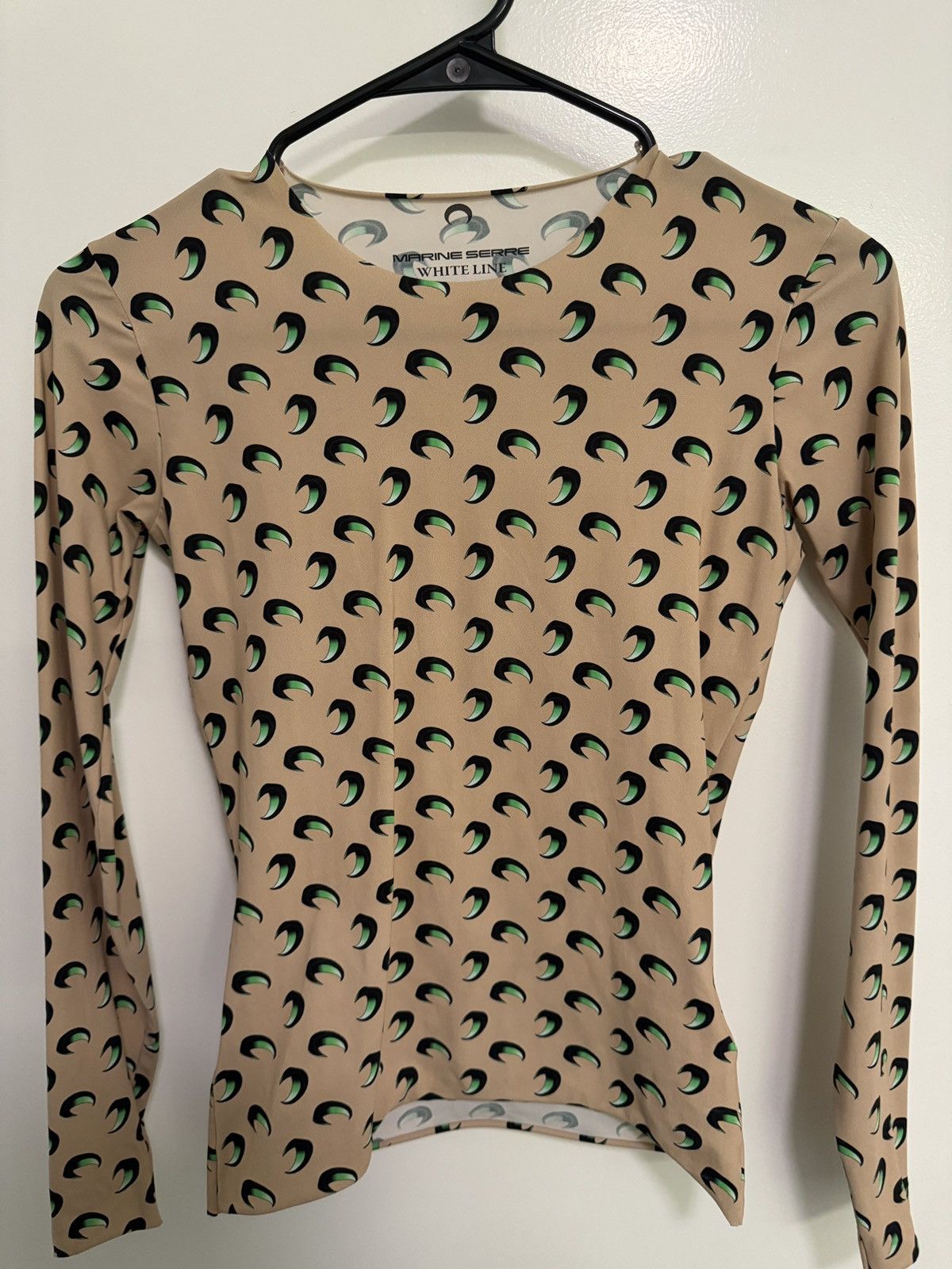 Marine Serre Marine Serre Moon Jersey Tshirt long sleeve Size M / US 6-8 / IT 42-44 - 1 Thumbnail