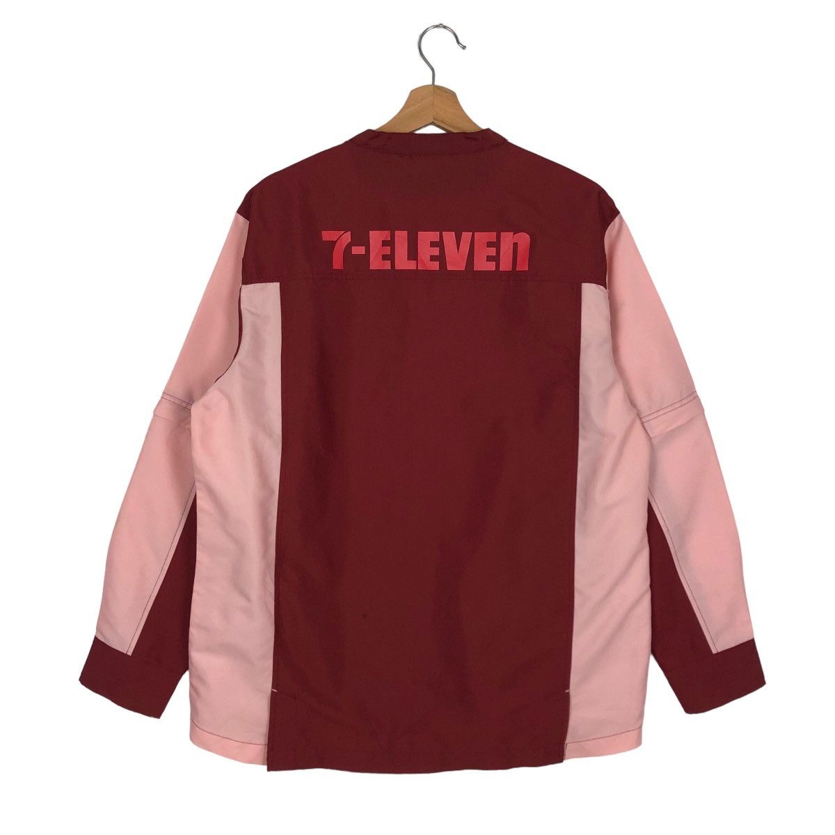 Japanese Brand VINTAGE WORK JACKET 7 - ELEVEN BIG LOGO Size US M / EU 48-50 / 2 - 7 Thumbnail