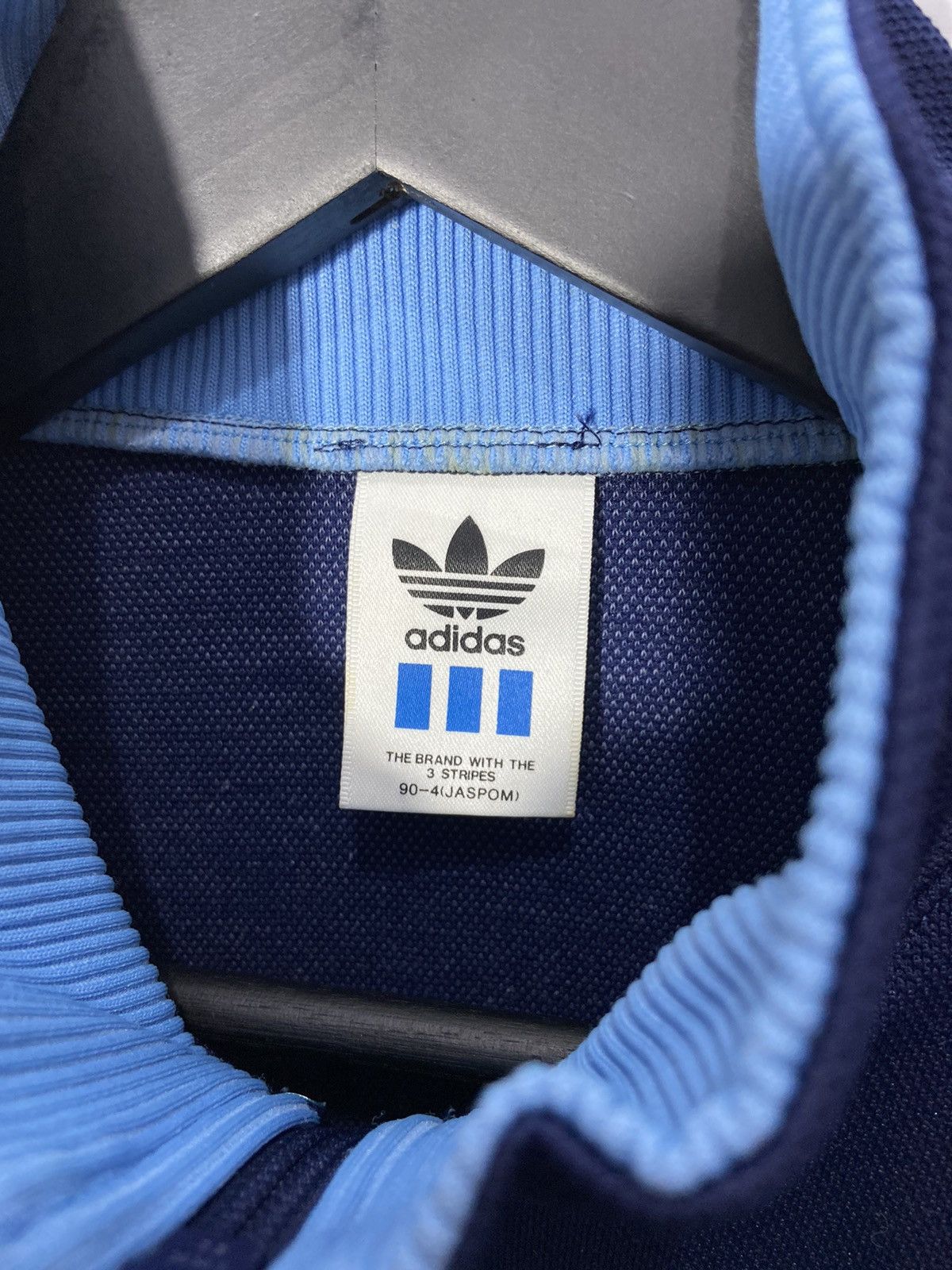Adidas × Descente Vintage 90s Adidas Trefoil Descente Track Jacket Blue Size US M / EU 48-50 / 2 - 6 Thumbnail