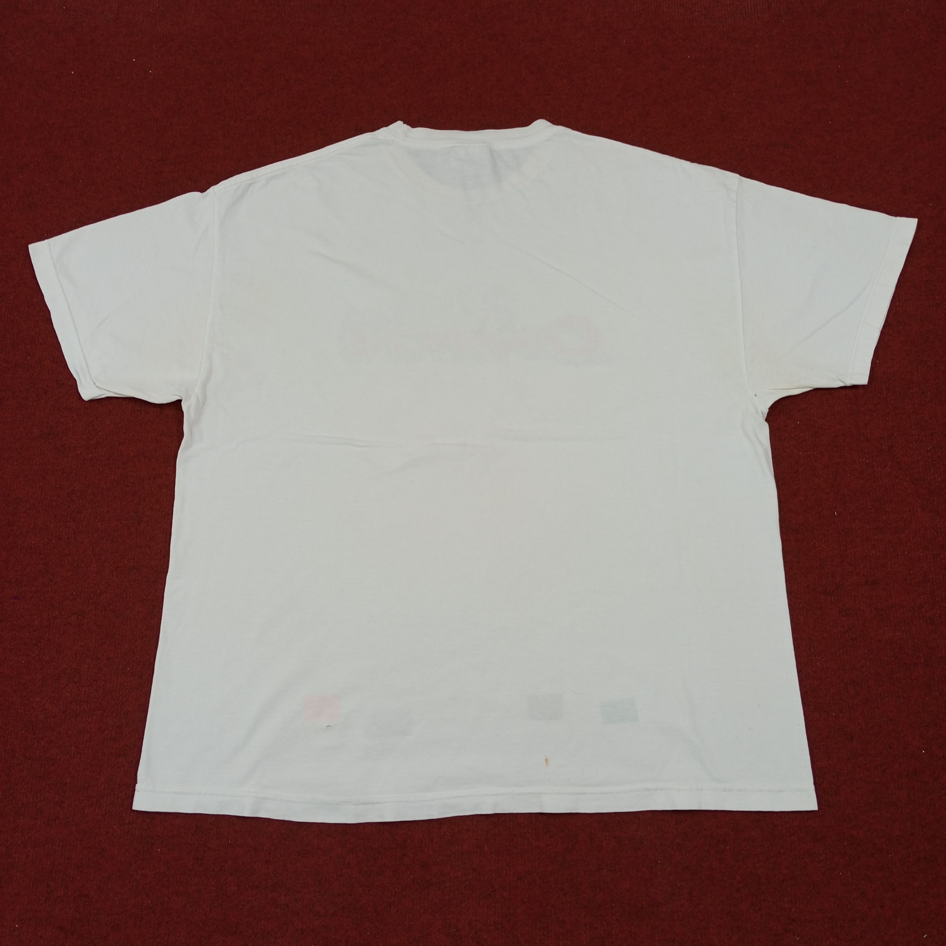 NBA × Nike × Vintage Nike Pistons NBA 2004 Basketball Team Vintage Tshirt Size US XXL / EU 58 / 5 - 3 Thumbnail
