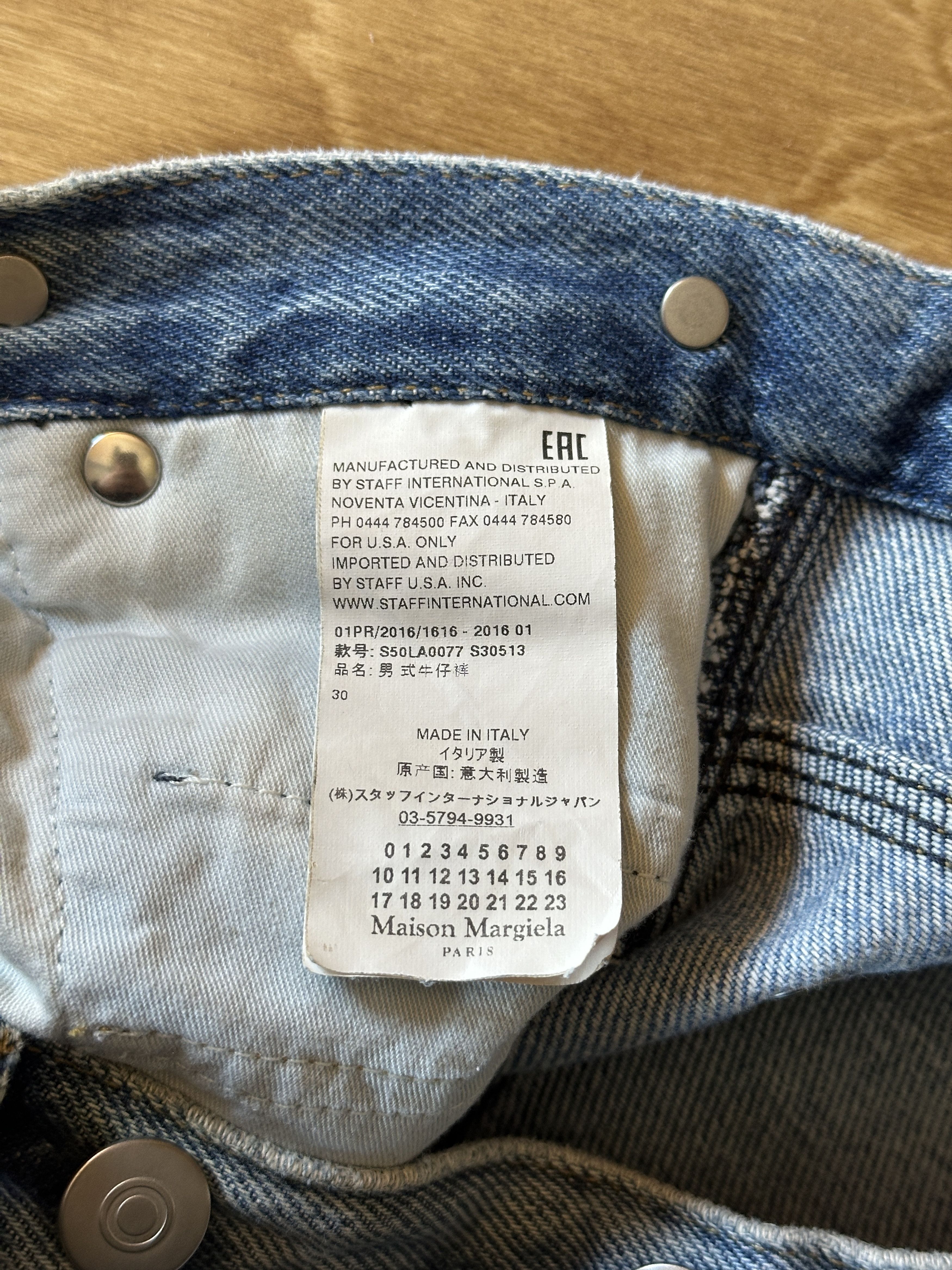 Maison Margiela Maison Margiela Painter Jeans Size US 30 / EU 46 - 6 Thumbnail