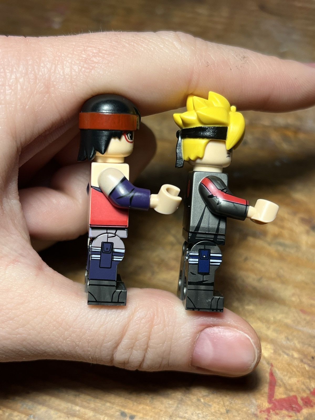 Anime naruto boruto sarada minifigure anime matching keychain Size ONE SIZE - 11 Thumbnail