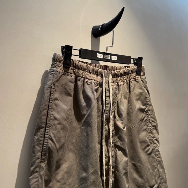 Rick Owens Rick Owens Rick Owens Nylon shorts with drawstring across Size US 30 / EU 46 - 2 Thumbnail