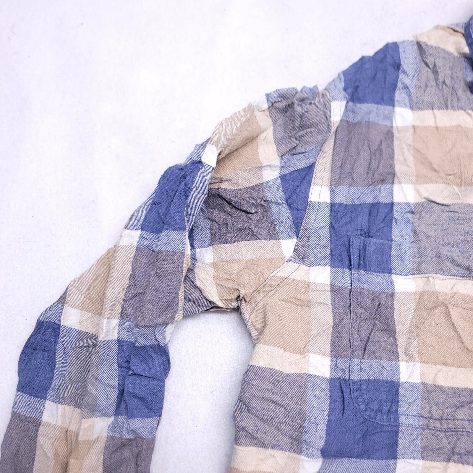 McGregor McGregor Classic Buffalo Check Flannel Shirt Men Size L Blue Size US L / EU 52-54 / 3 - 4 Thumbnail