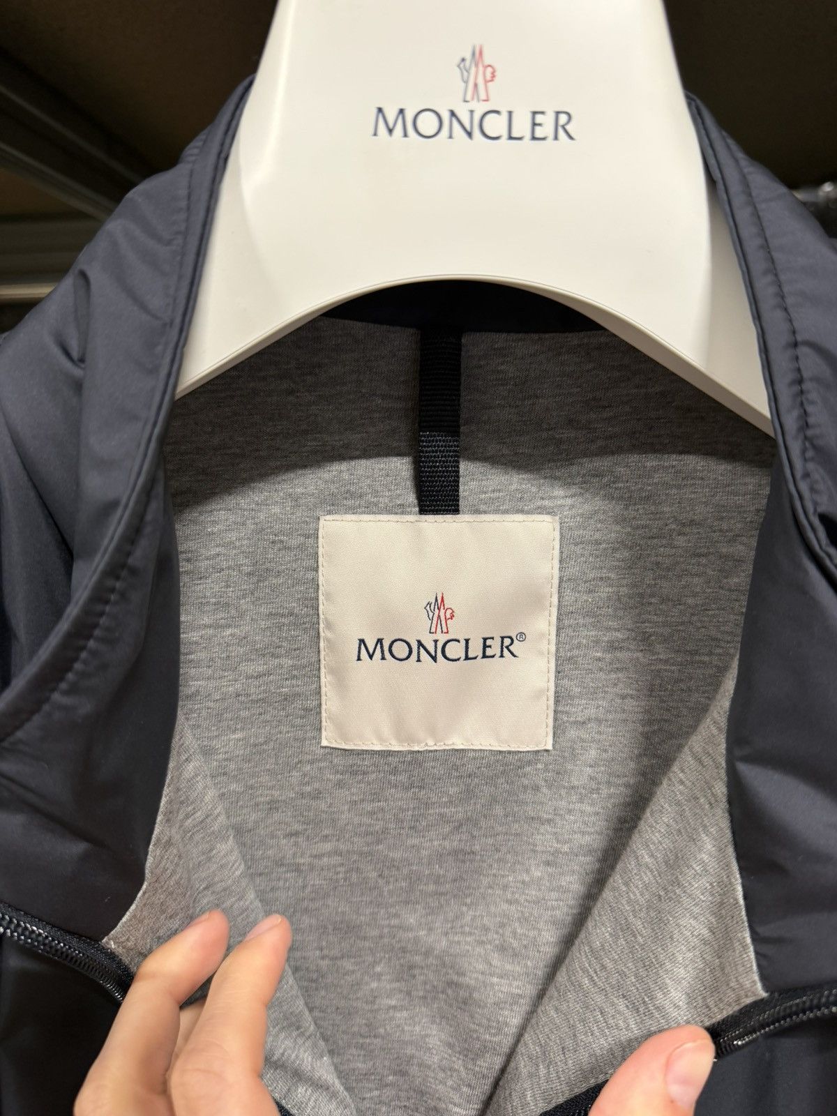 Moncler Moncler Nylon Windbreaker Jacket NEW 1400$ Size US XXL / EU 58 / 5 - 5 Thumbnail