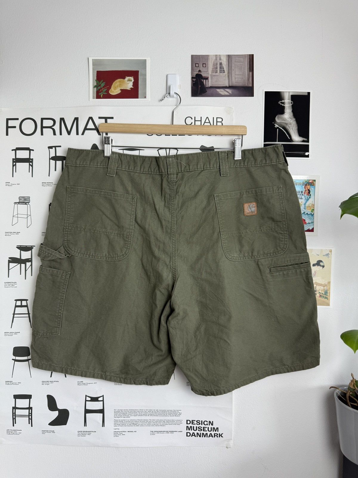 Carhartt Vintage 90s Carhartt carpenter shorts 42 workwear skate usa Size US 42 / EU 58 - 1 Thumbnail