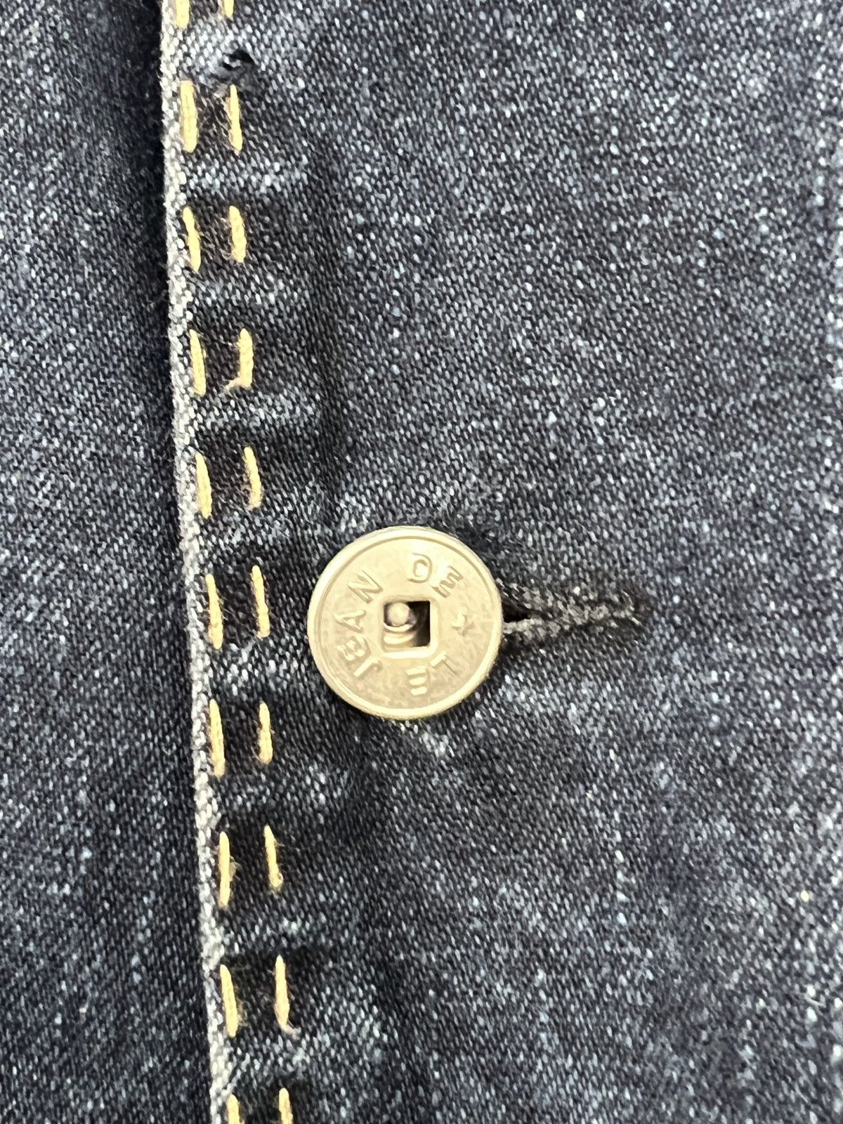 Marithe + Francois Girbaud Vintage Marithe Francois Girbaud Denim Blazer Jacket Size US L / EU 52-54 / 3 - 11 Thumbnail
