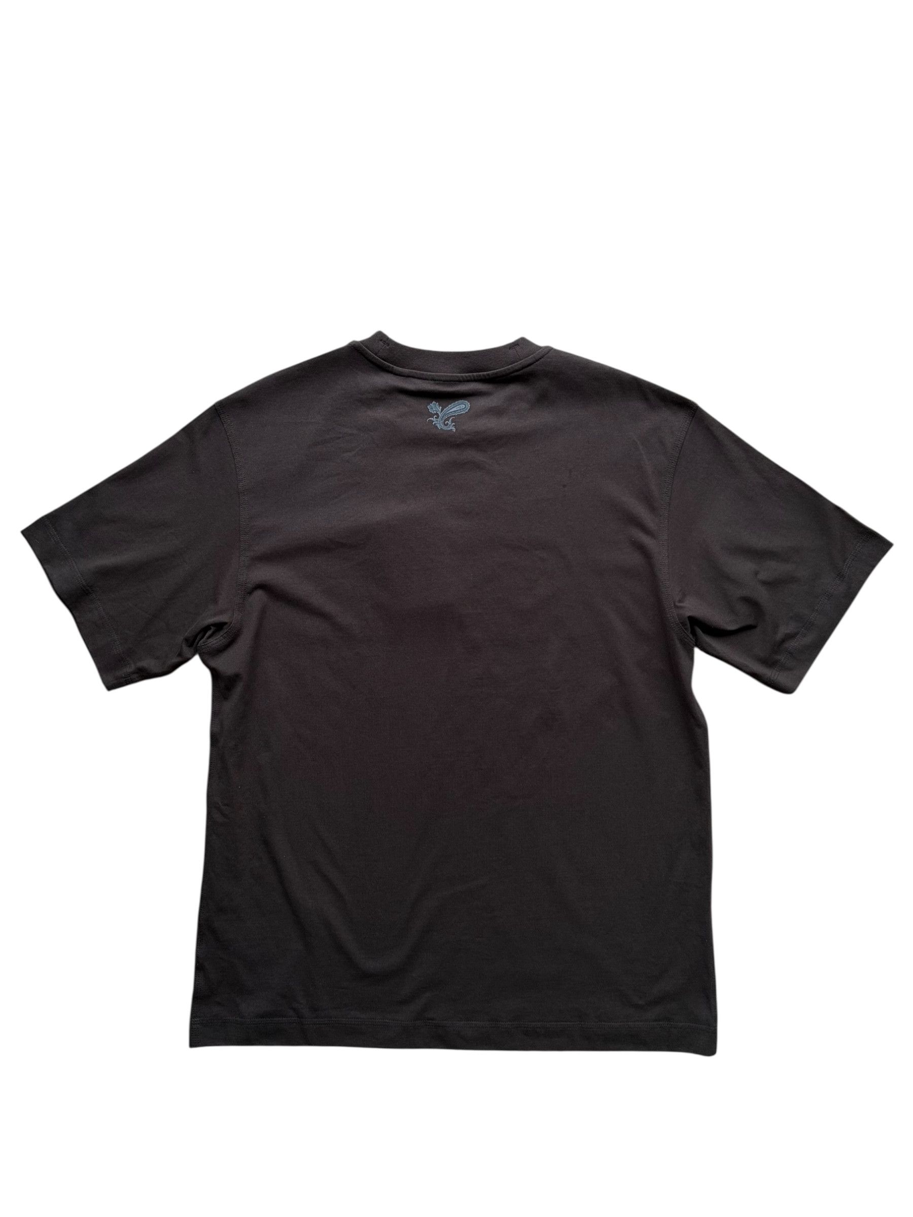Burberry Burberry Brown Embroidered Logo T-Shirt NEW Size US L / EU 52-54 / 3 - 2 Thumbnail
