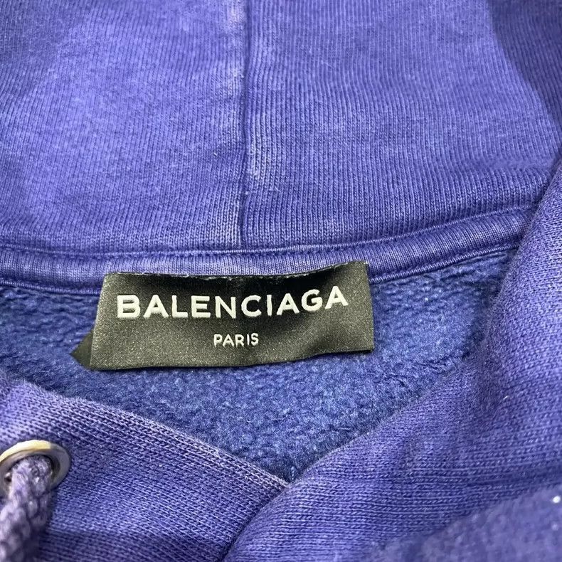 Balenciaga Balenciaga Hooded Sweatshirt with Logo-2505 Size US S / EU 44-46 / 1 - 7 Thumbnail