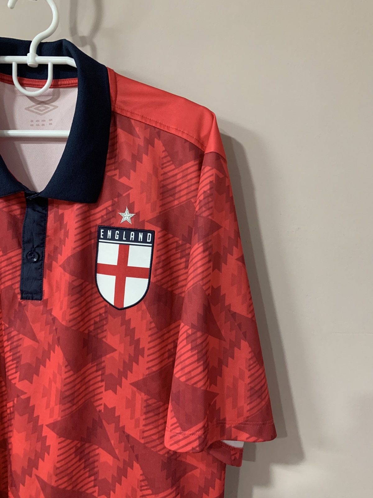 Umbro England Polo Football Shirt Umbro Soccer Jersey Size XXL Size US XXL / EU 58 / 5 - 3 Thumbnail