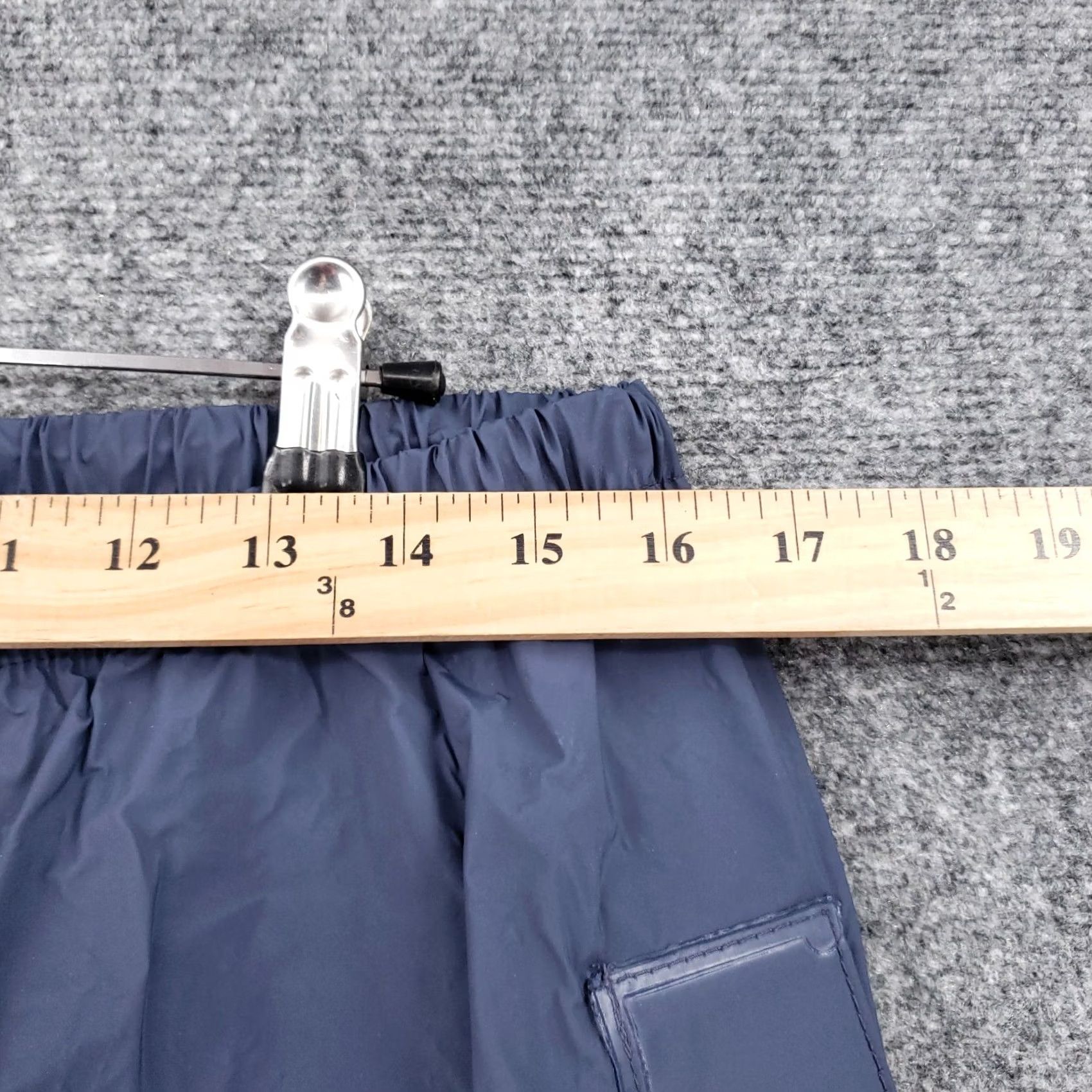 Vintage Cabelas Outdoor Gear Pants Men Large Blue Waterproof Drawstring Hiking Size US 32 / EU 48 - 7 Thumbnail