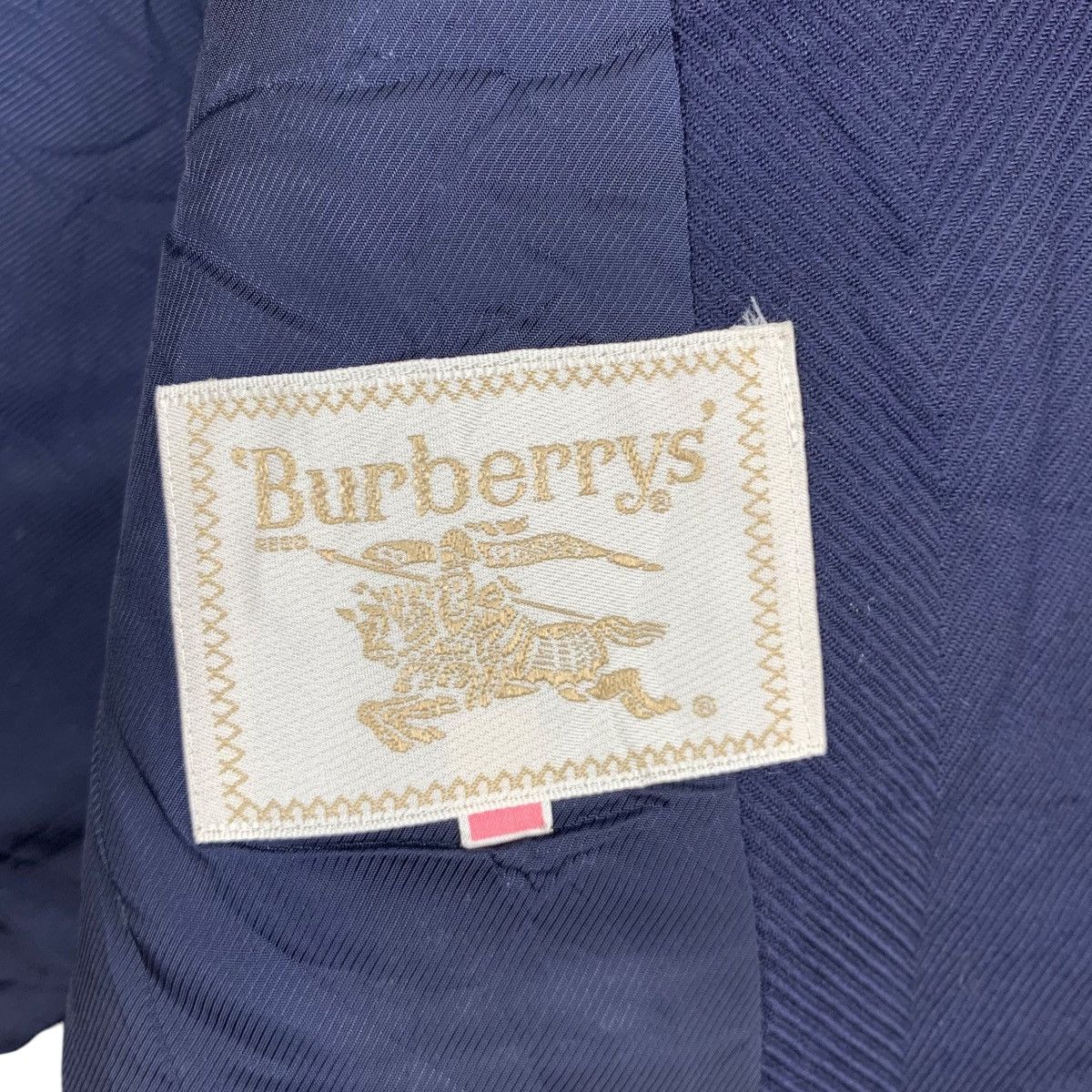 Burberry × Vintage Vintage BURBERRYS England Designer Blazer Coat Jacket Size US M / EU 48-50 / 2 - 7 Thumbnail