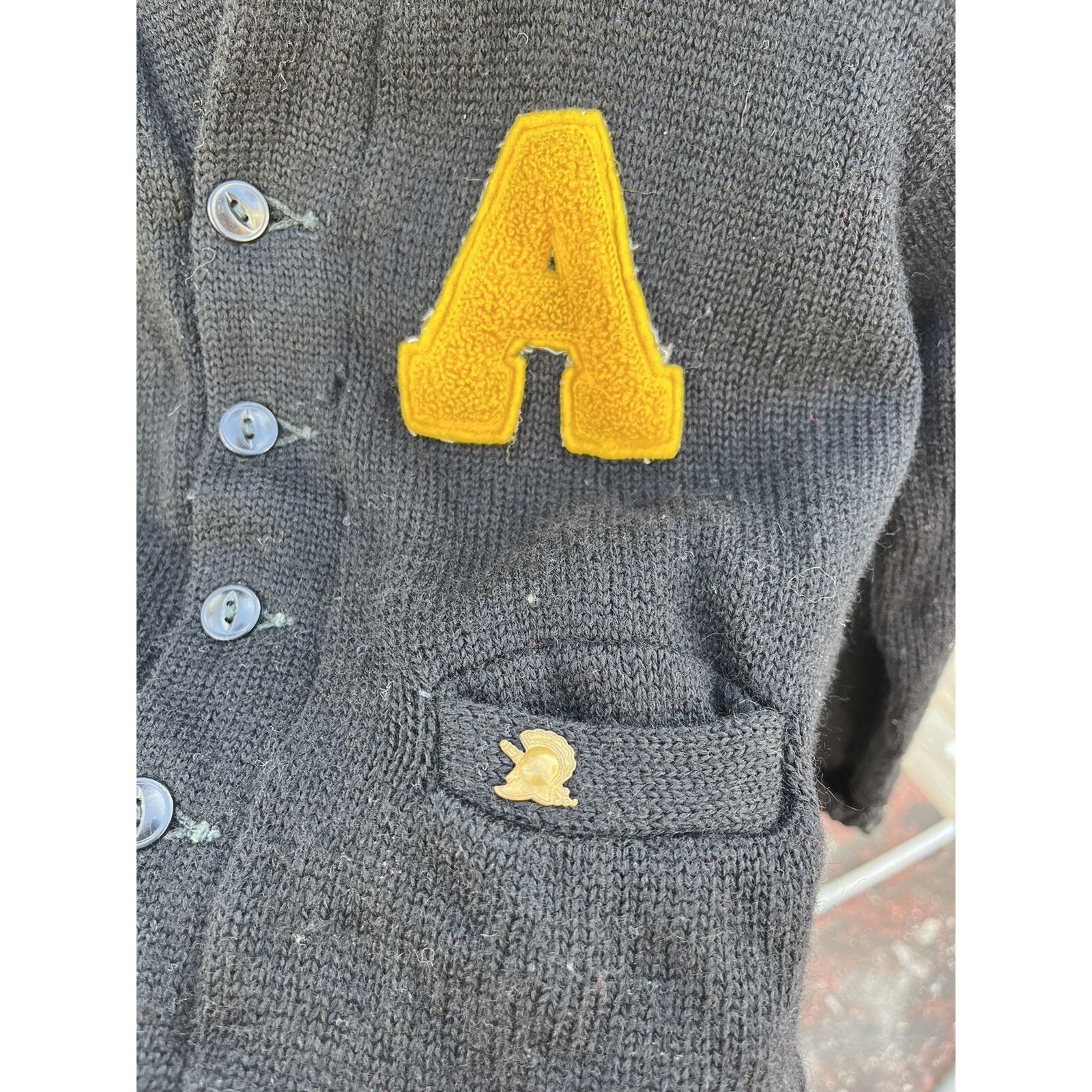 Champion Vintage 50s 60s Champion Knit Cardigan Toddlers Size Size XXS / US 00 / IT 34 - 3 Thumbnail