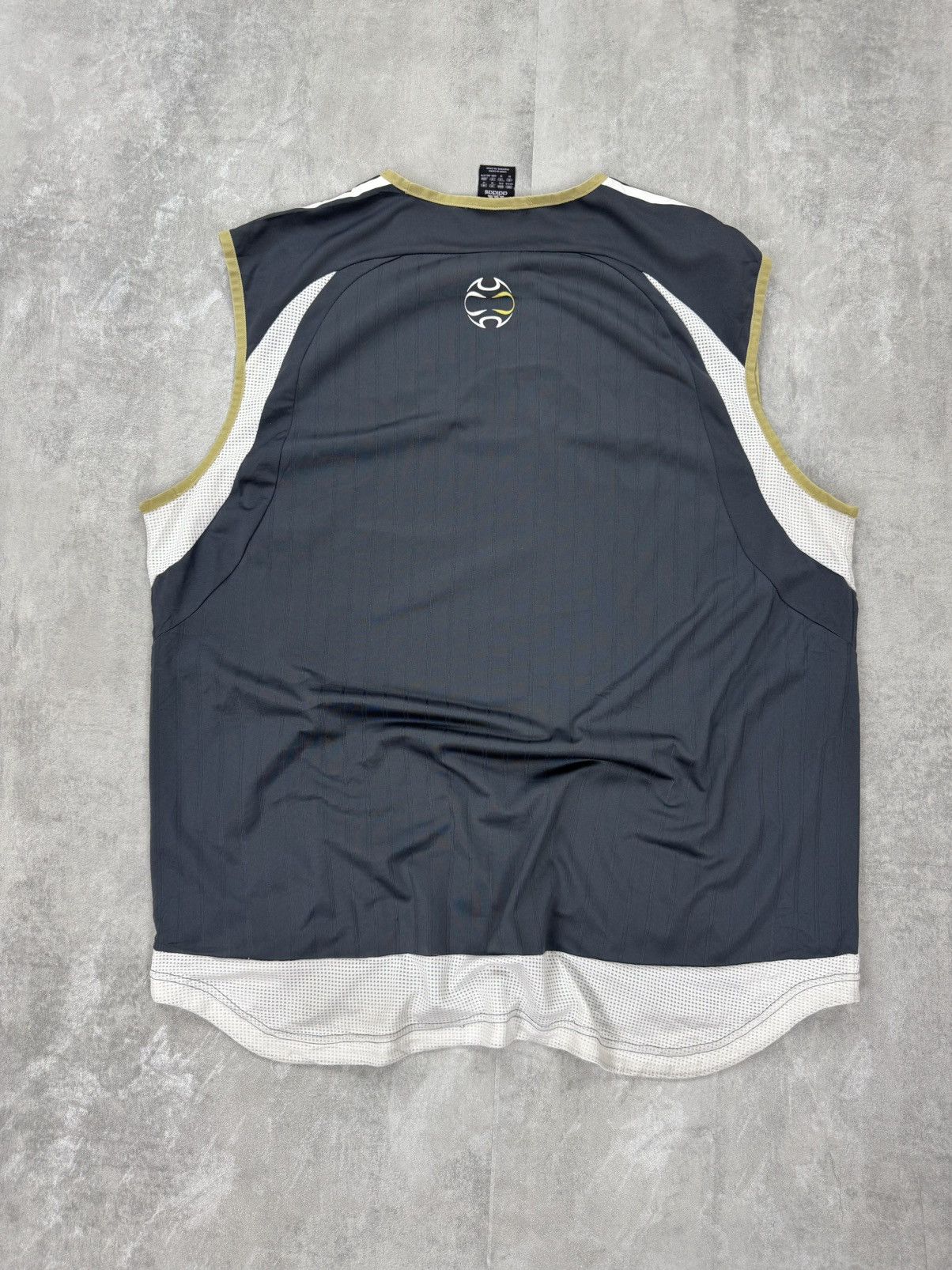 Vintage Real Madrid 2006 training sleeveless jersey Formotion Adidas Size US XXL / EU 58 / 5 - 3 Thumbnail