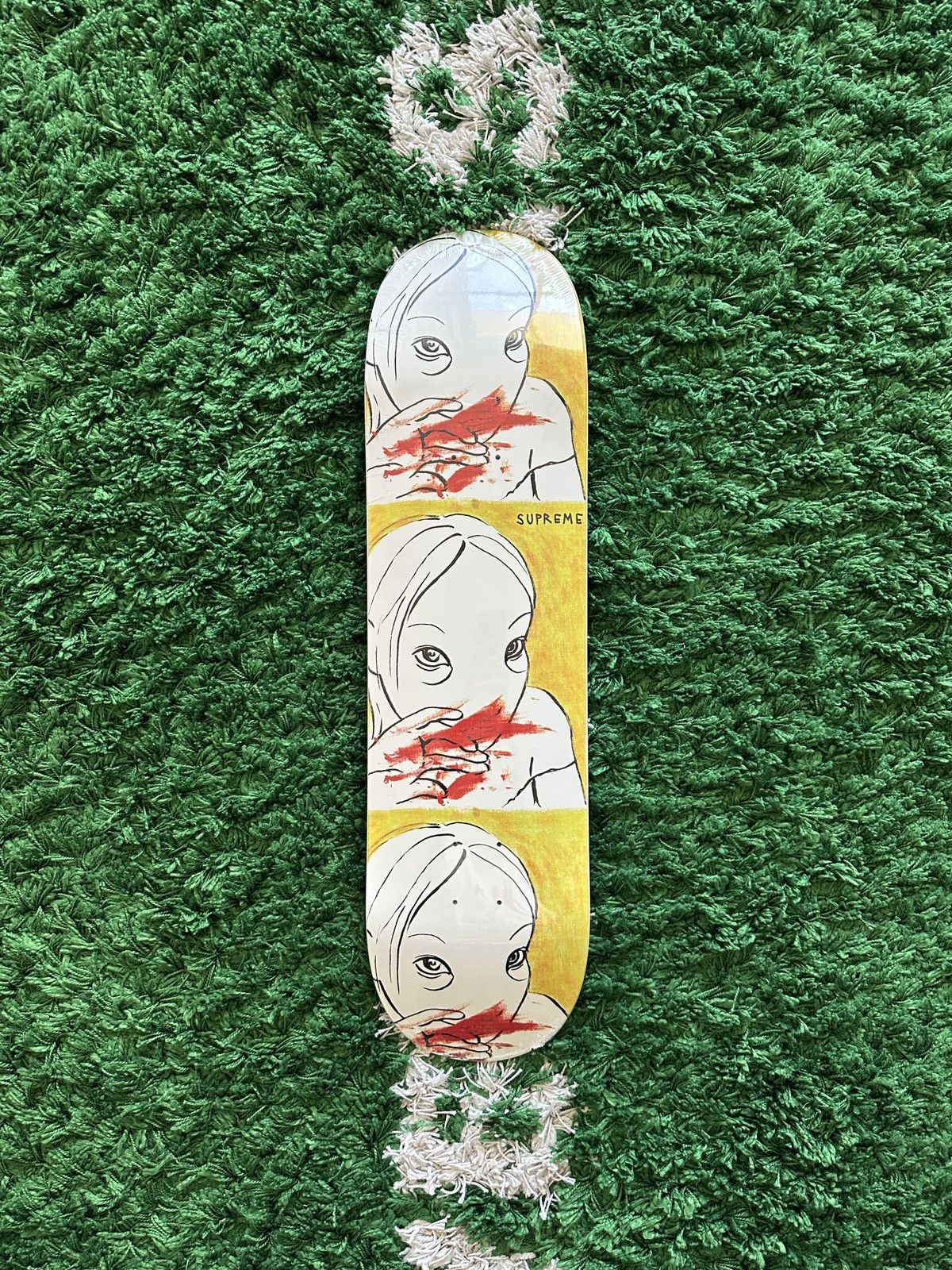 Supreme Supreme Nose Bleed Skateboard Deck FW19 Size ONE SIZE - 1 Thumbnail