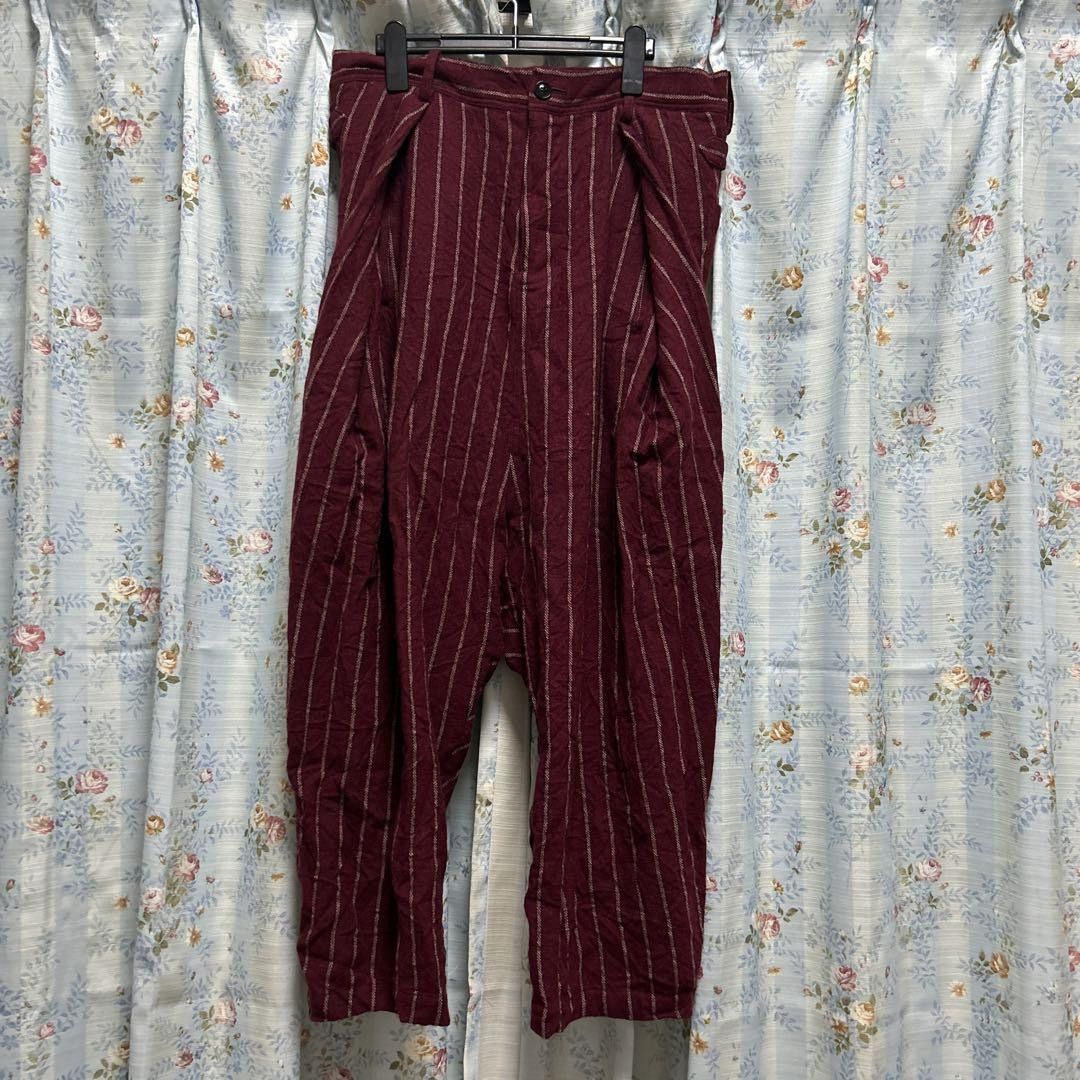 Yohji Yamamoto y's Trousers wide striped slacks