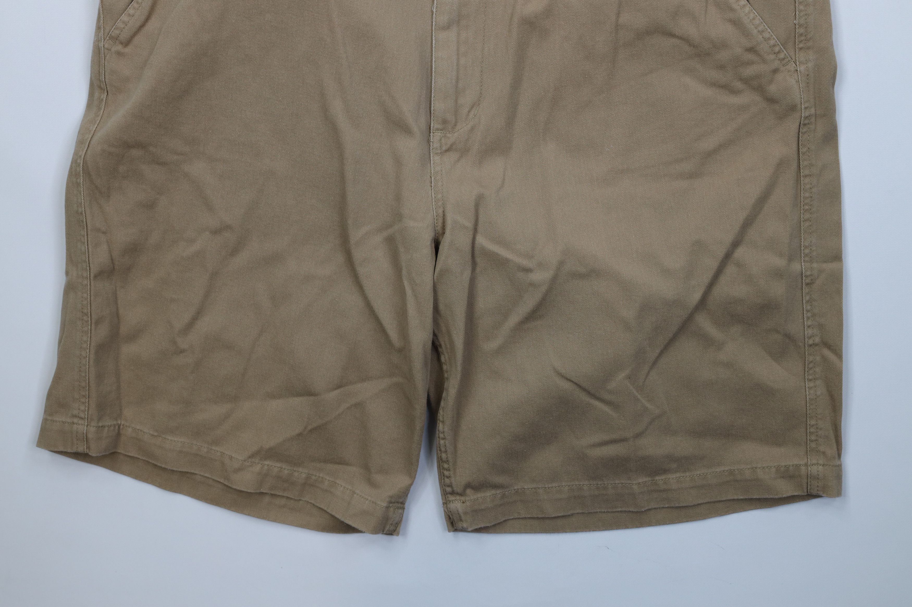 Timberland Vintage 90s Y2K Timberland Surplus Shorts Brown Cotton Size US 38 / EU 54 - 4 Thumbnail