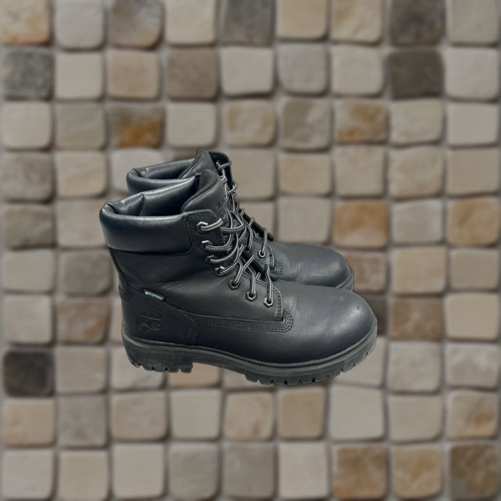 VINTAGE Timberland Pro Women's Work Boot Size Wide Leather