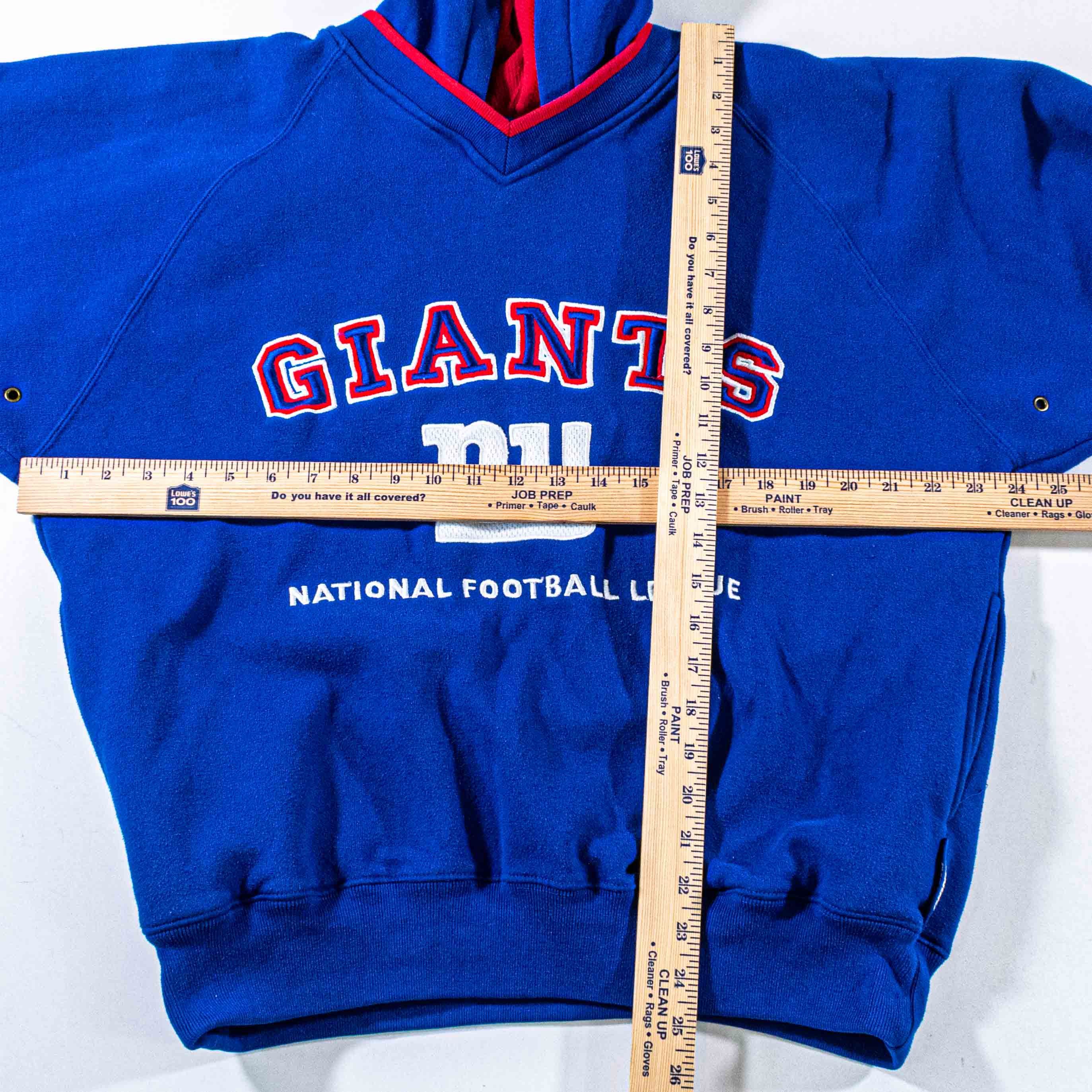 Lee Y2K New York Giants Lee Sport Ringer Hoodie Sweatshirt Size US M / EU 48-50 / 2 - 11 Thumbnail