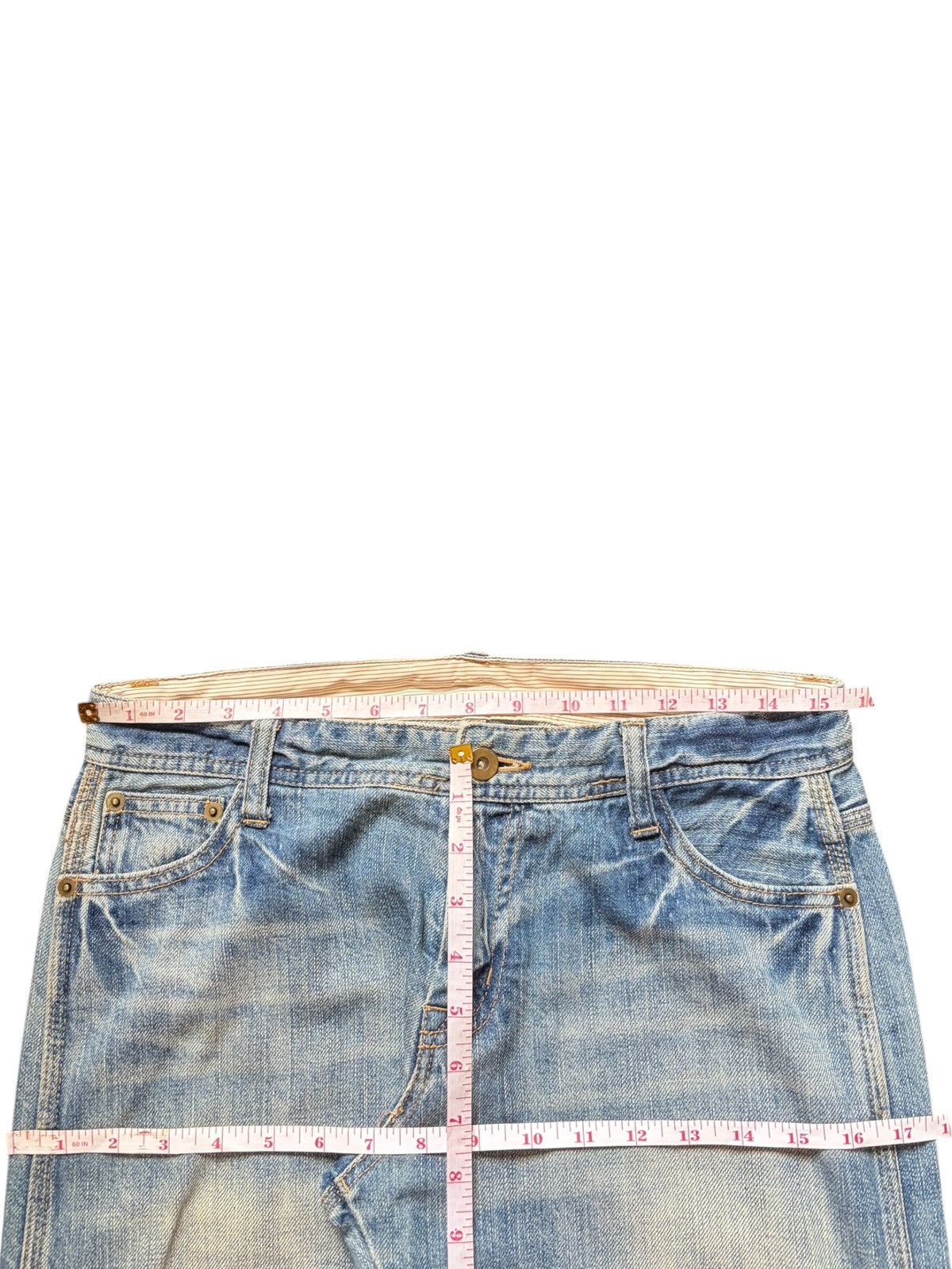 Helmut Lang Vintage Japanese Brand Mud Wash Carpenter Jeans Size 31" - 6 Thumbnail