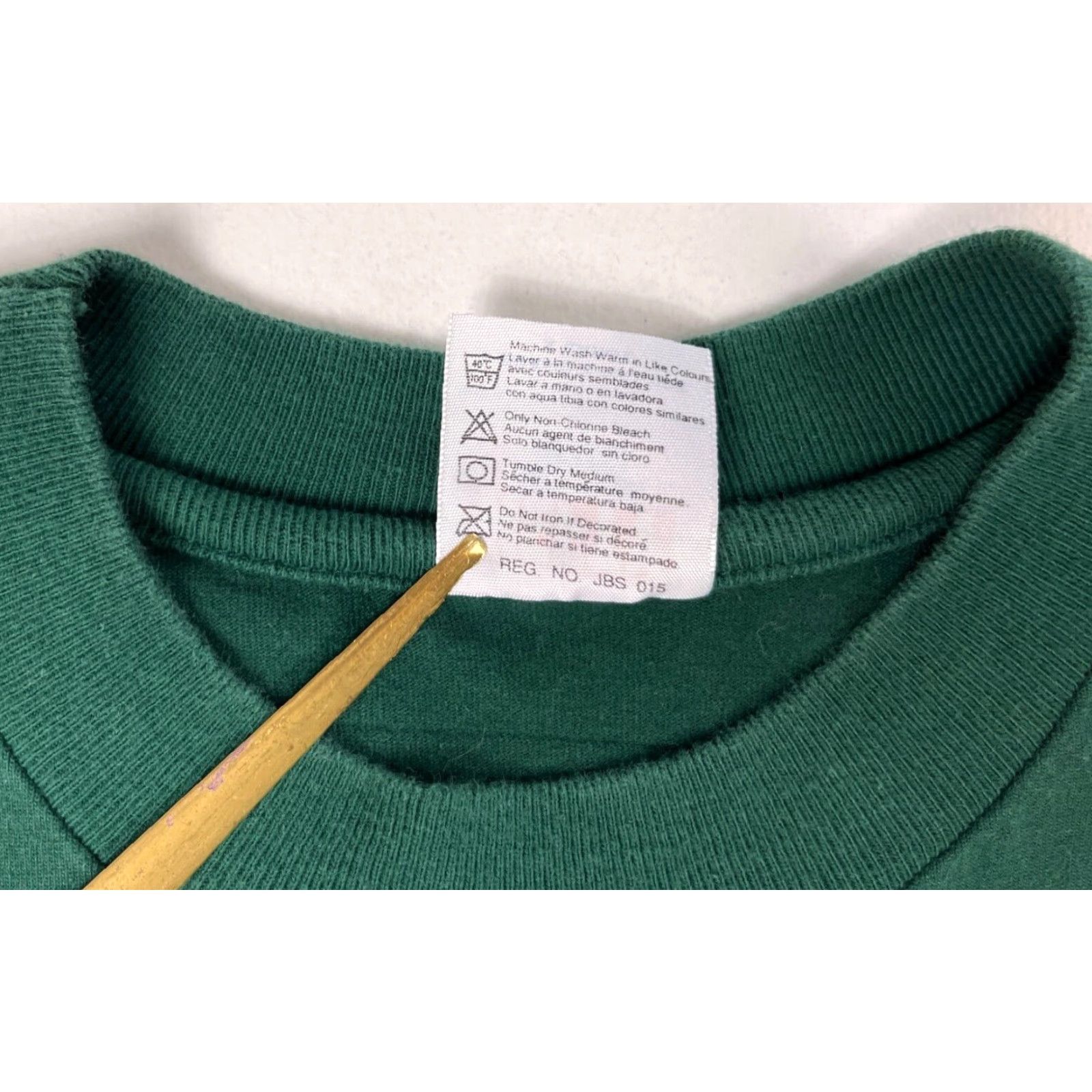 Vintage VINTAGE Cayman Islands T-Shirt Embroidered Sz XL Unisex Adults 90s Green Cotton Crew Neck Short Sleeve Hefty Size US XL / EU 56 / 4 - 6 Thumbnail