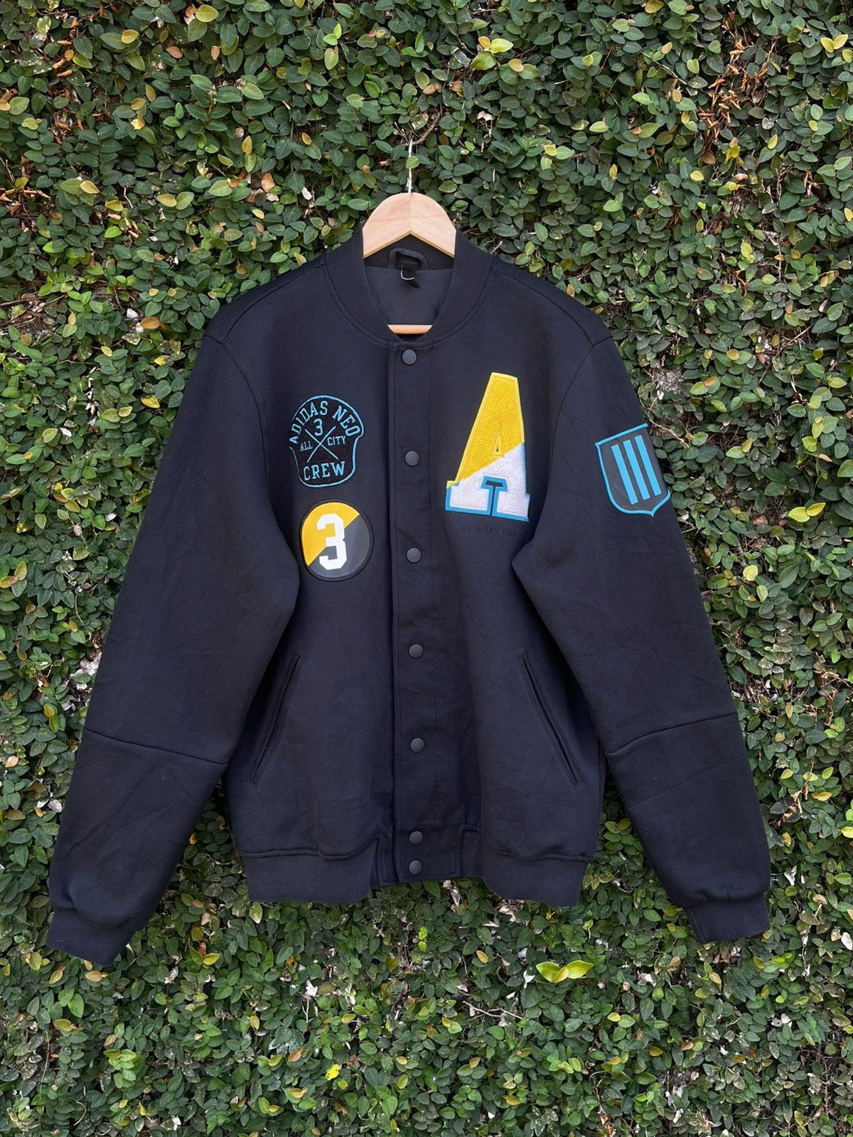 Adidas Adidas Neo Varsity Jacket Size US XL / EU 56 / 4 - 1 Thumbnail