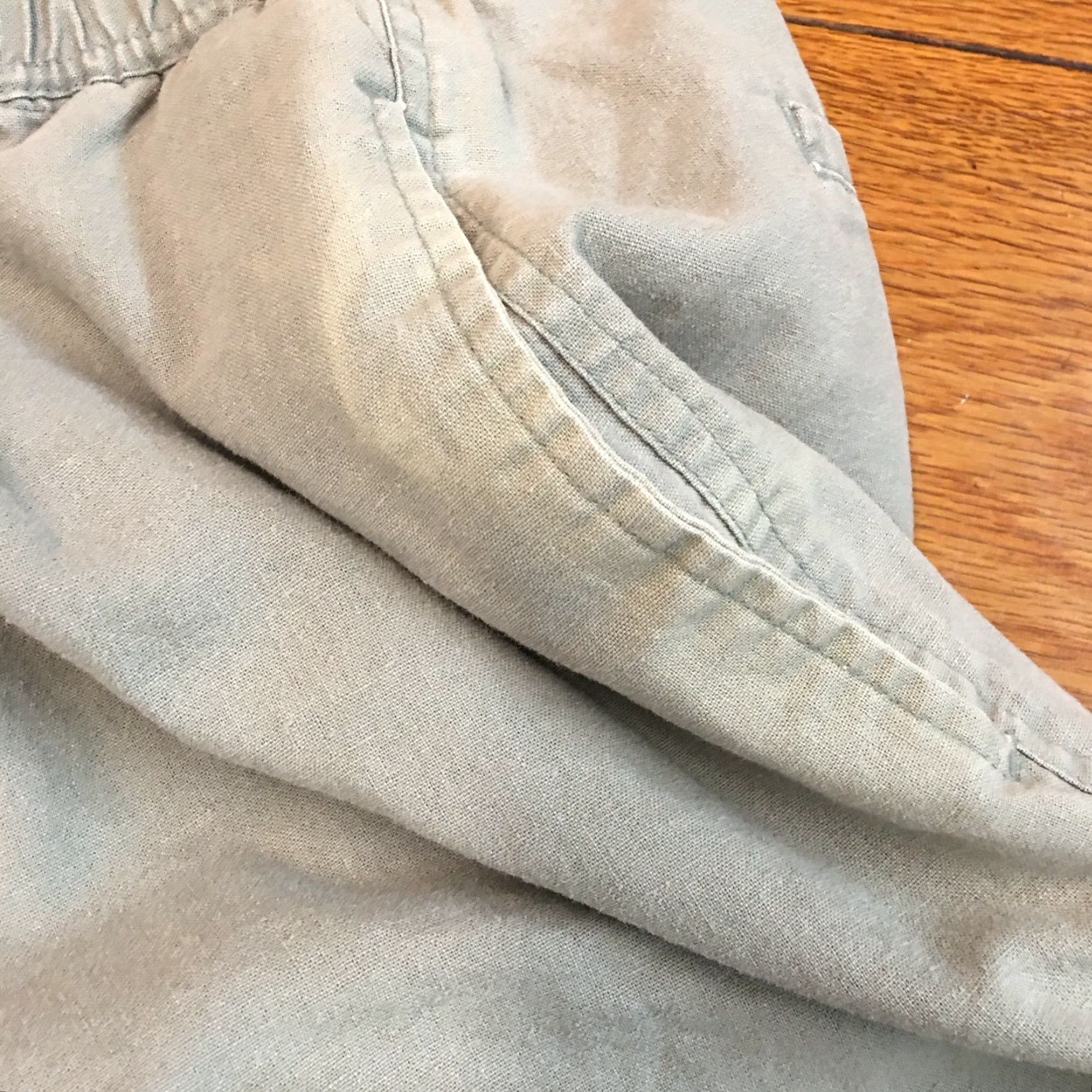 Bugle Boy Bugle Boy Company Shorts Mens Chino Flat Front Gray 42 Adult Stretch Classic Size US 42 / EU 58 - 4 Thumbnail
