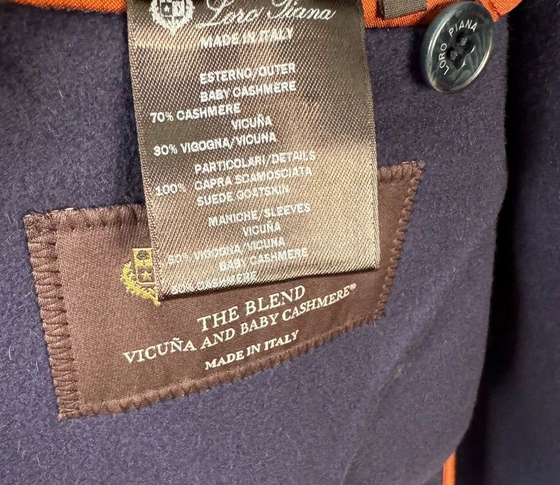 Loro Piana LORO PIANA Men's Vicuna llama coat Size US S / EU 44-46 / 1 - 6 Thumbnail