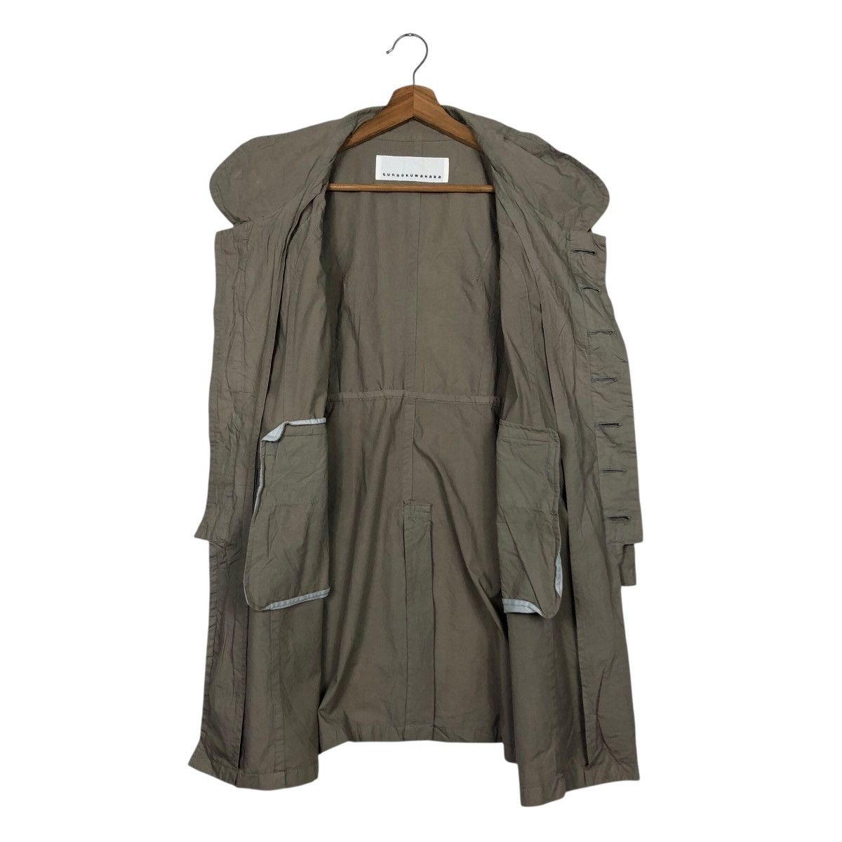 Issey Miyake 📌Vintage Chore Work Jacket Military Design Sunaokuwahara Size M / US 6-8 / IT 42-44 - 14 Thumbnail