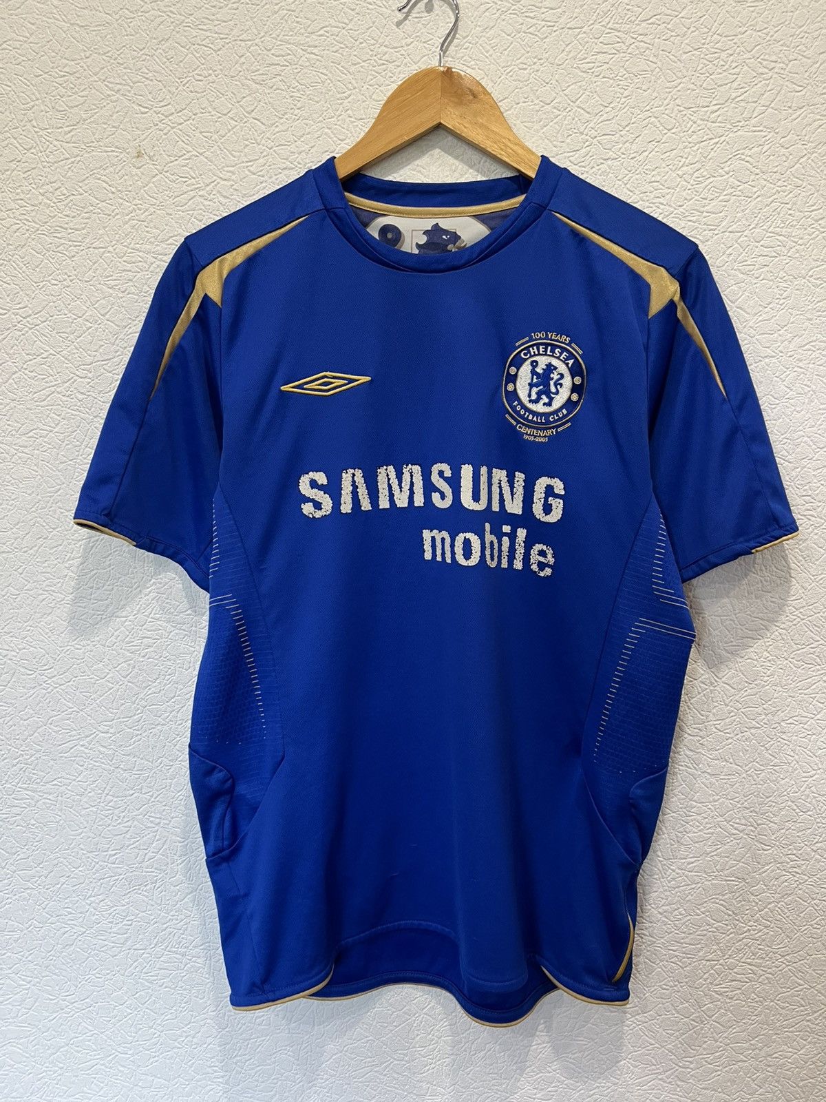 Umbro Chelsea Umbro 2005/2005 Home Kit Soccer Jersey Blokcore Size US S / EU 44-46 / 1 - 1 Thumbnail