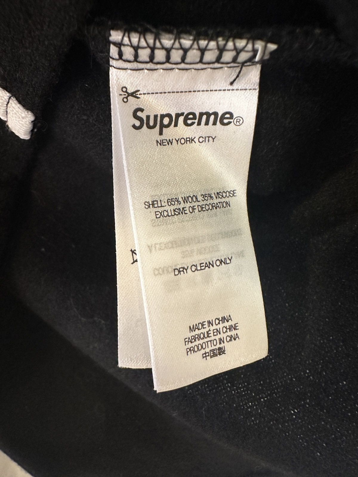 Mitchell & Ness × Supreme Wool baseball jersey Size US M / EU 48-50 / 2 - 5 Thumbnail