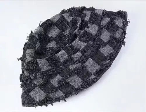 Other Checkerboard plaid distressed bucket hat Size ONE SIZE - 3 Thumbnail