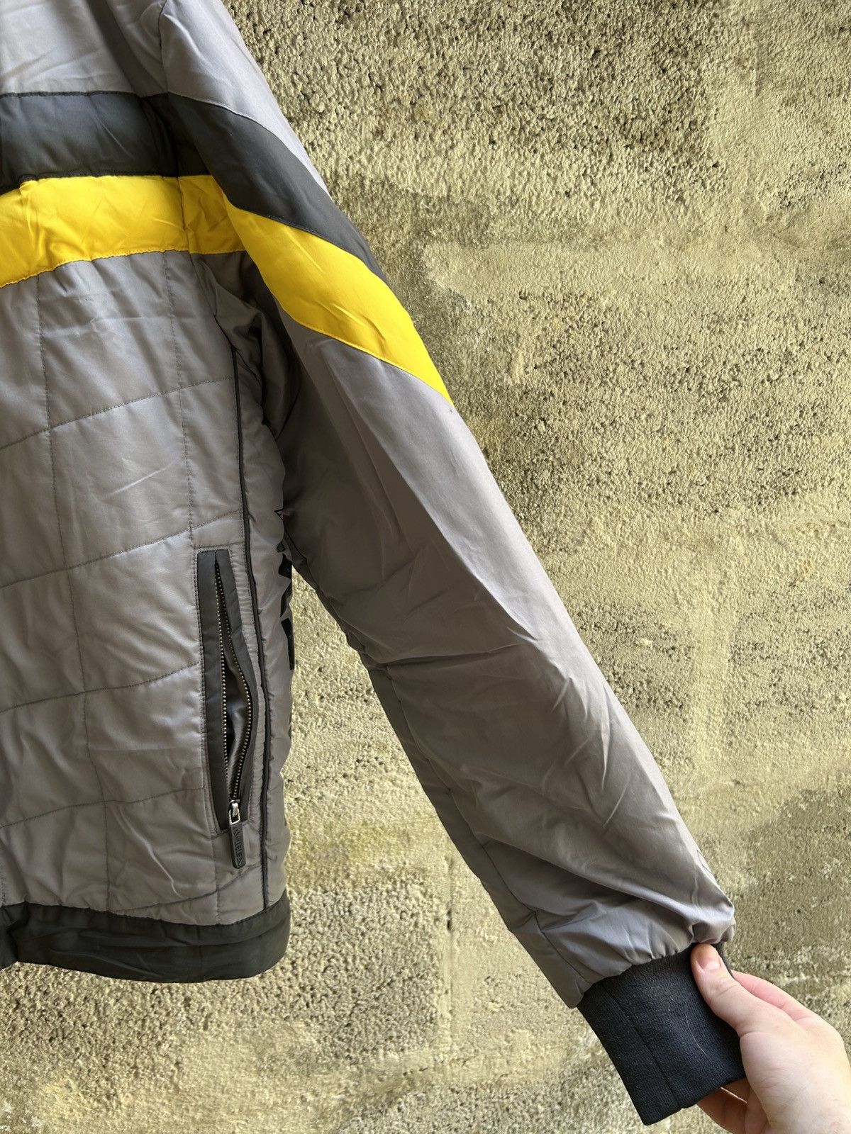 Avirex Vintage Avirex U.S.A. grey Y2K Bomber Jacket Size US M / EU 48-50 / 2 - 7 Thumbnail