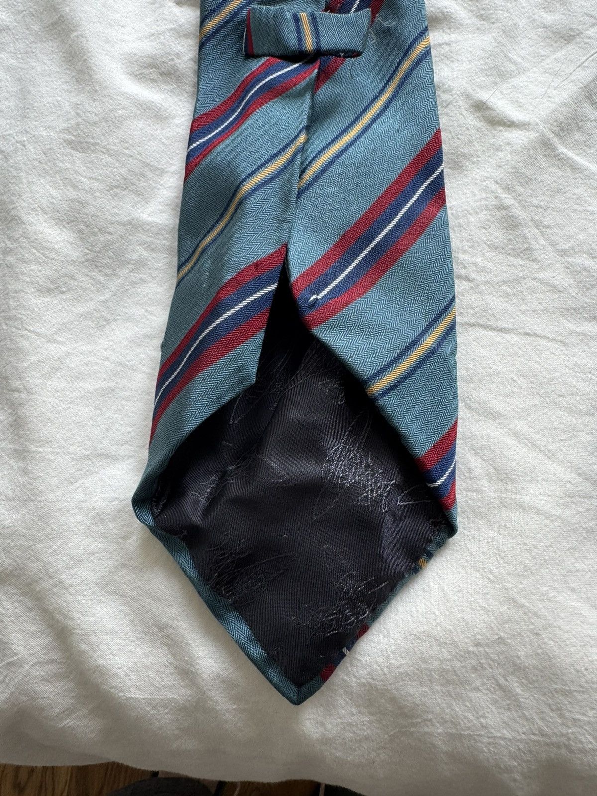 Vivienne Westwood Striped Blue Vivienne Westwood Tie Size ONE SIZE - 2 Thumbnail