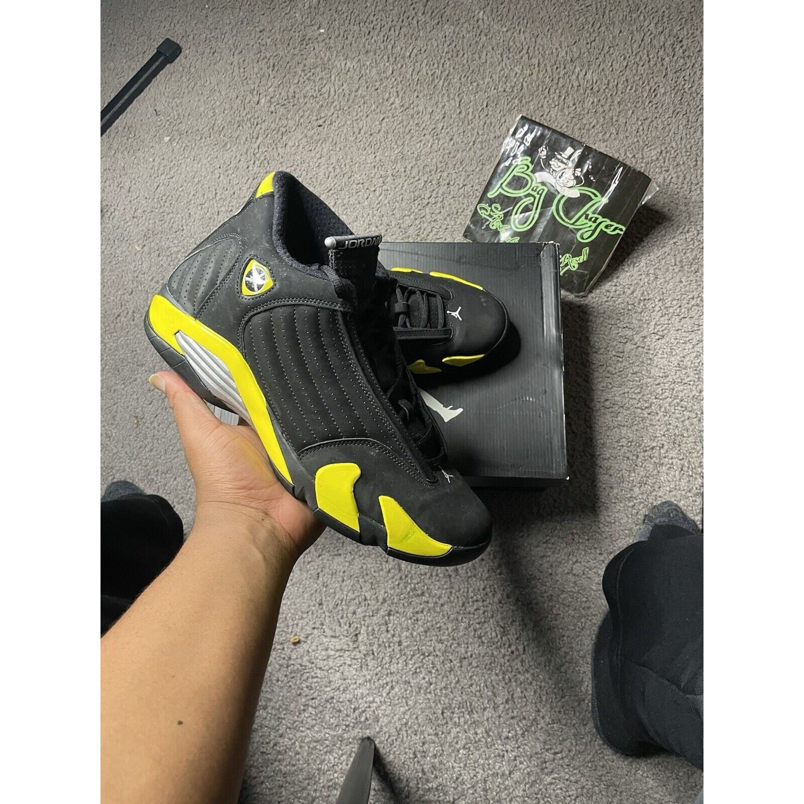 Size 11.5 - Air Jordan 14 Retro Thunder