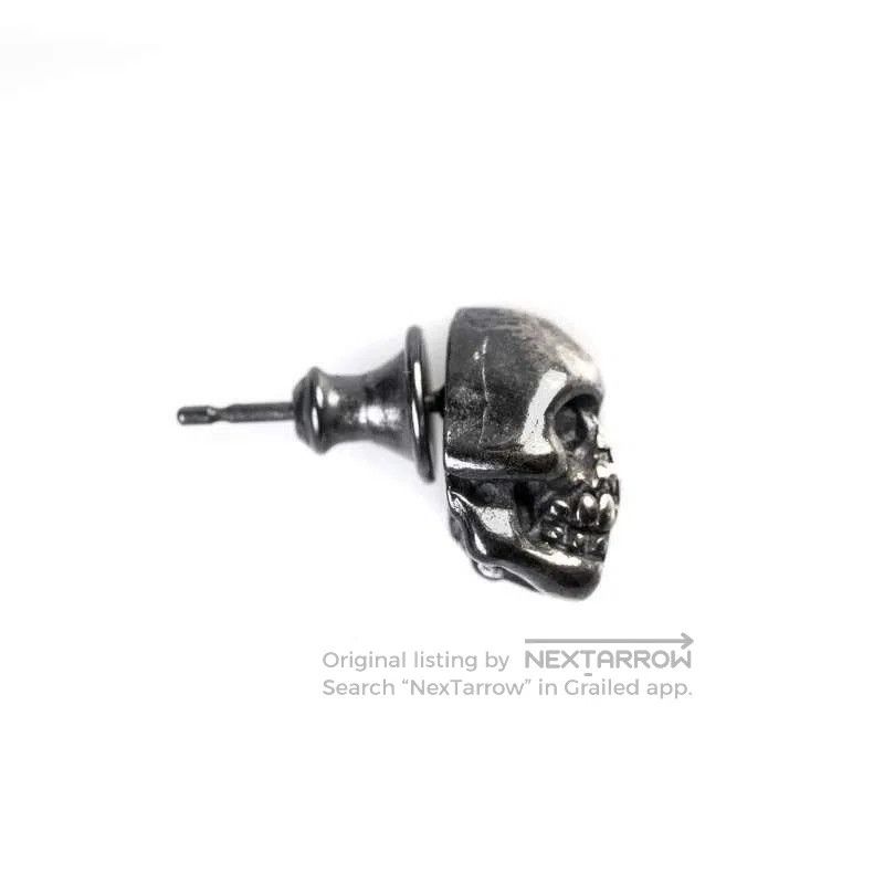Chin Teo Silver Skull. Size ONE SIZE - 3 Thumbnail