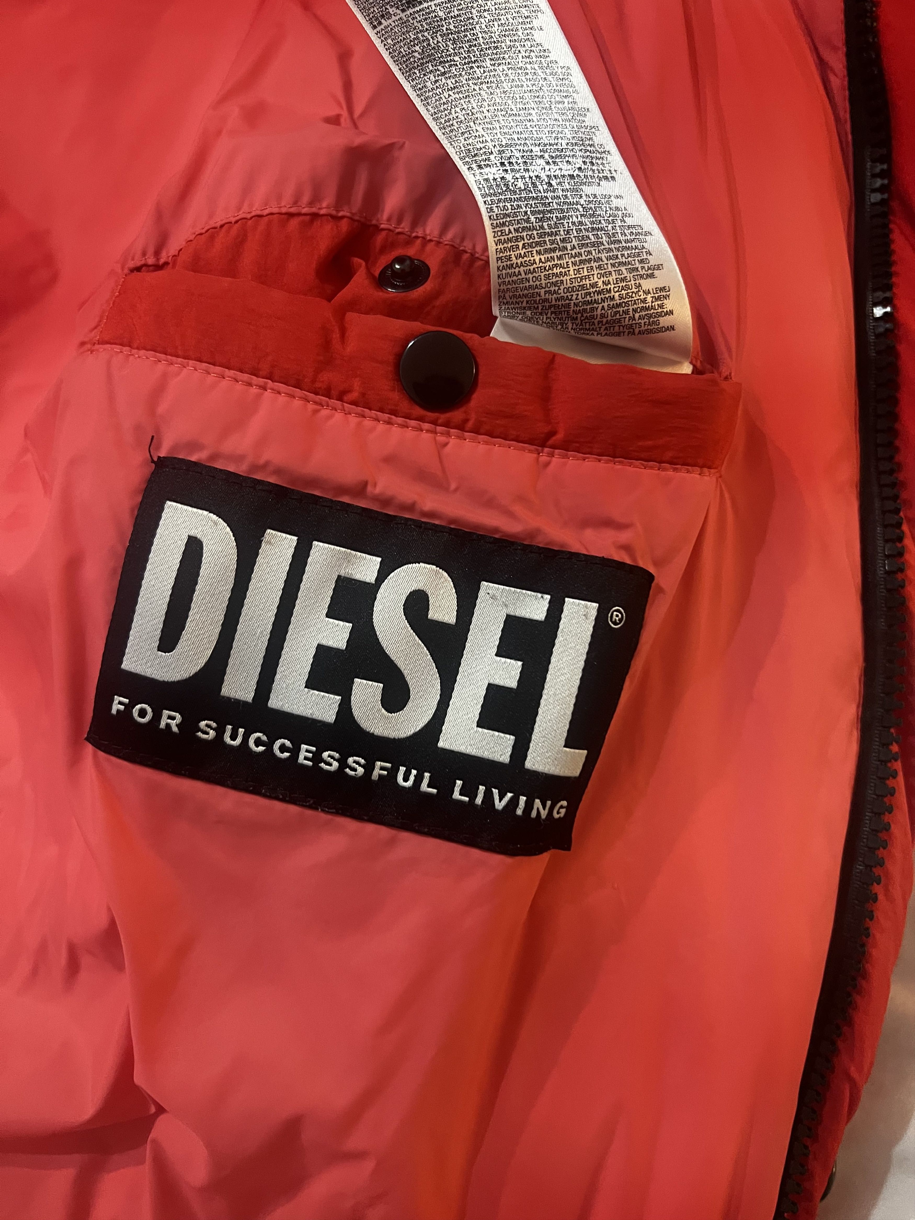 Diesel Diesel - Down Jacket - W-ROLF-LONG Size US L / EU 52-54 / 3 - 6 Thumbnail