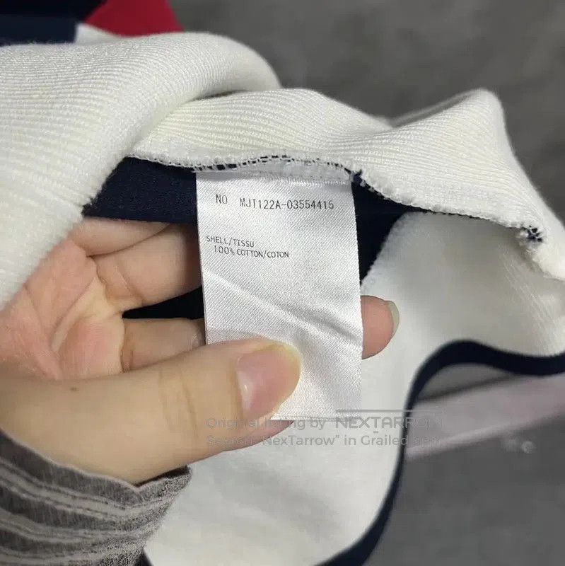 Thom Browne Thom Browne Blue Cotton Men's Hoodie . Size US M / EU 48-50 / 2 - 4 Thumbnail
