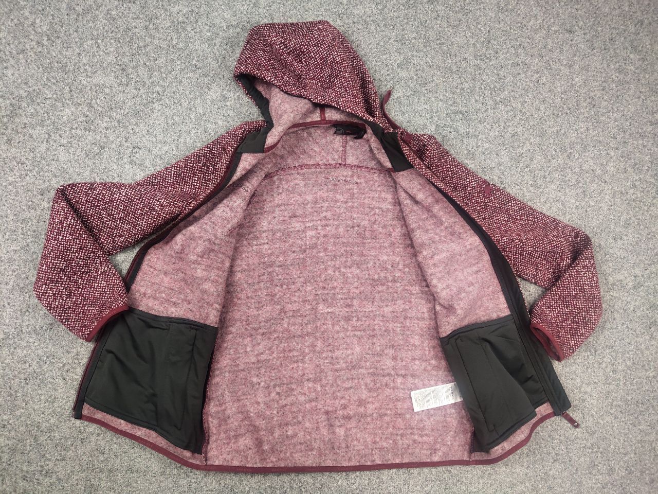 Mammut Mammut Chamuera ML Titanium thermo Fleece Zip Red Jacket Size M / US 6-8 / IT 42-44 - 16 Thumbnail