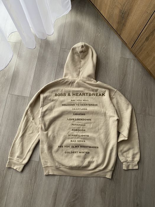 Kanye west 808s and hotsell heartbreak hoodie