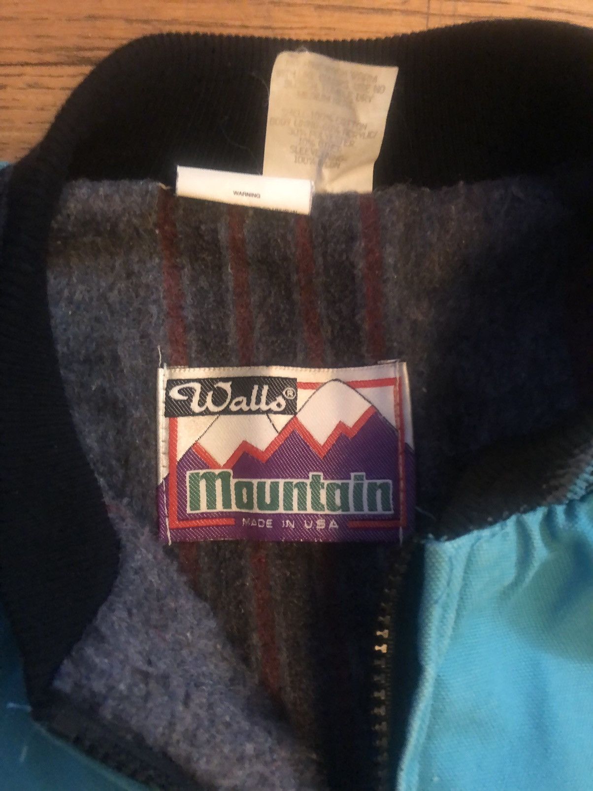 Vintage × Walls Beautiful vintage Aztec blanket lined work jacket Size US XL / EU 56 / 4 - 3 Thumbnail