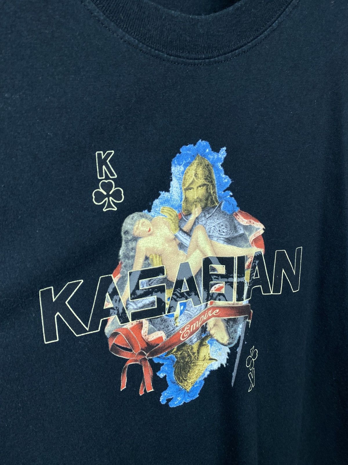 Band Tees 🎸Vintage 2006 T-Shirt Kasabian Poker Cart Tour Sex Tee🎸 Size US L / EU 52-54 / 3 - 8 Thumbnail