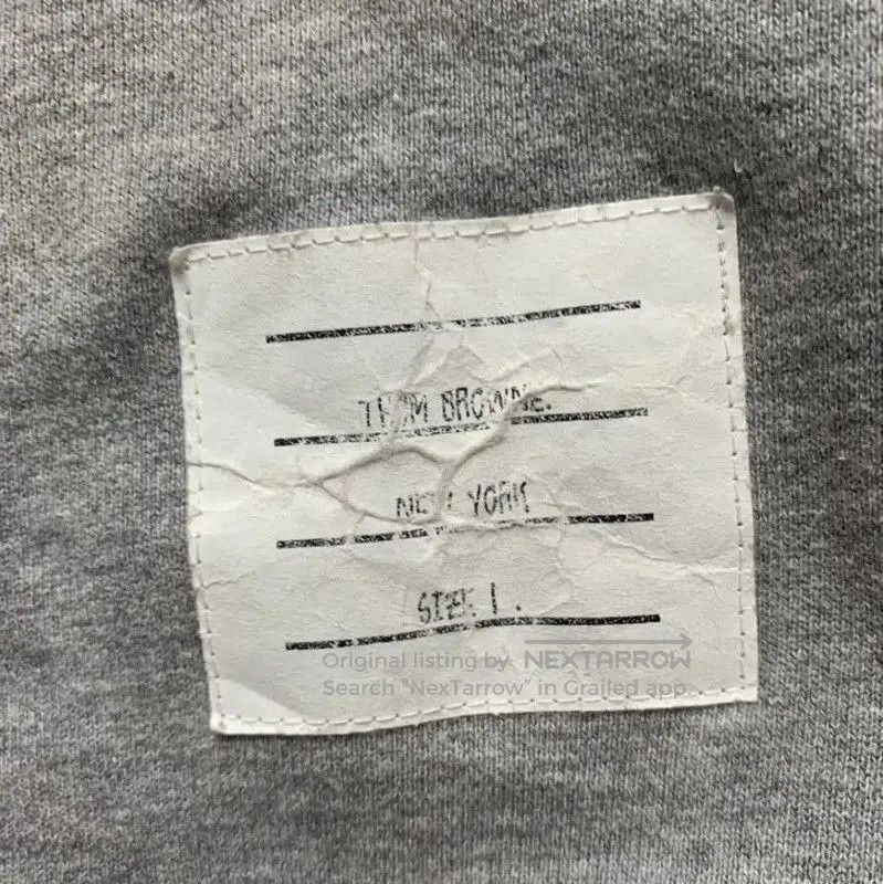 Thom Browne Thom Browne Gray Cotton Women's Shorts . Size 27" / US 4 / IT 40 - 3 Thumbnail