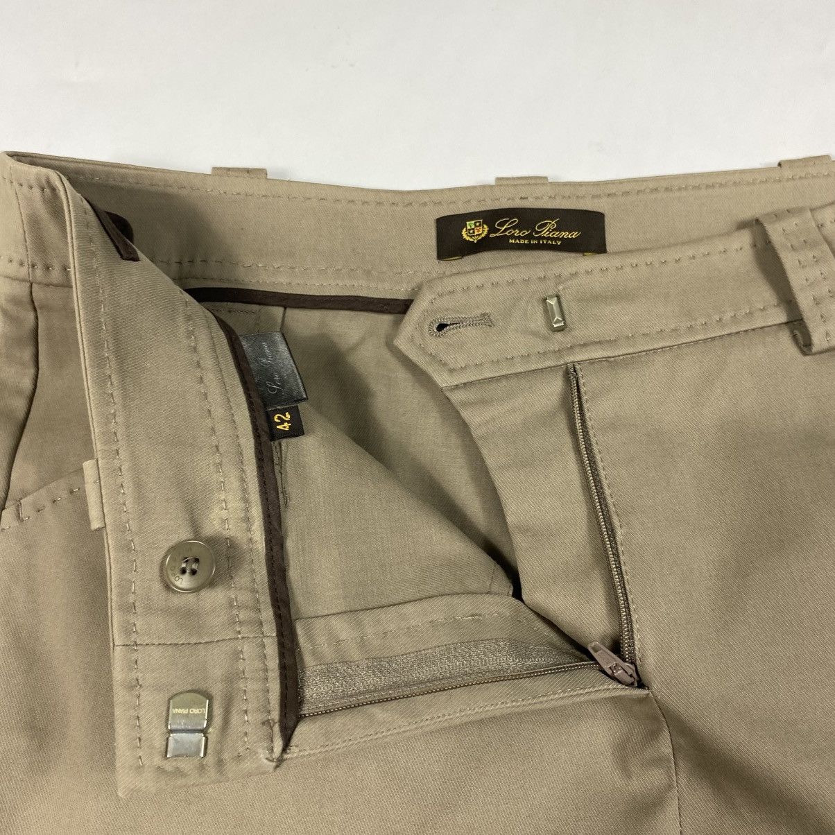 Loro Piana Loro Piana - Cropped Trouser Pants Size 28" / US 6 / IT 42 - 4 Thumbnail