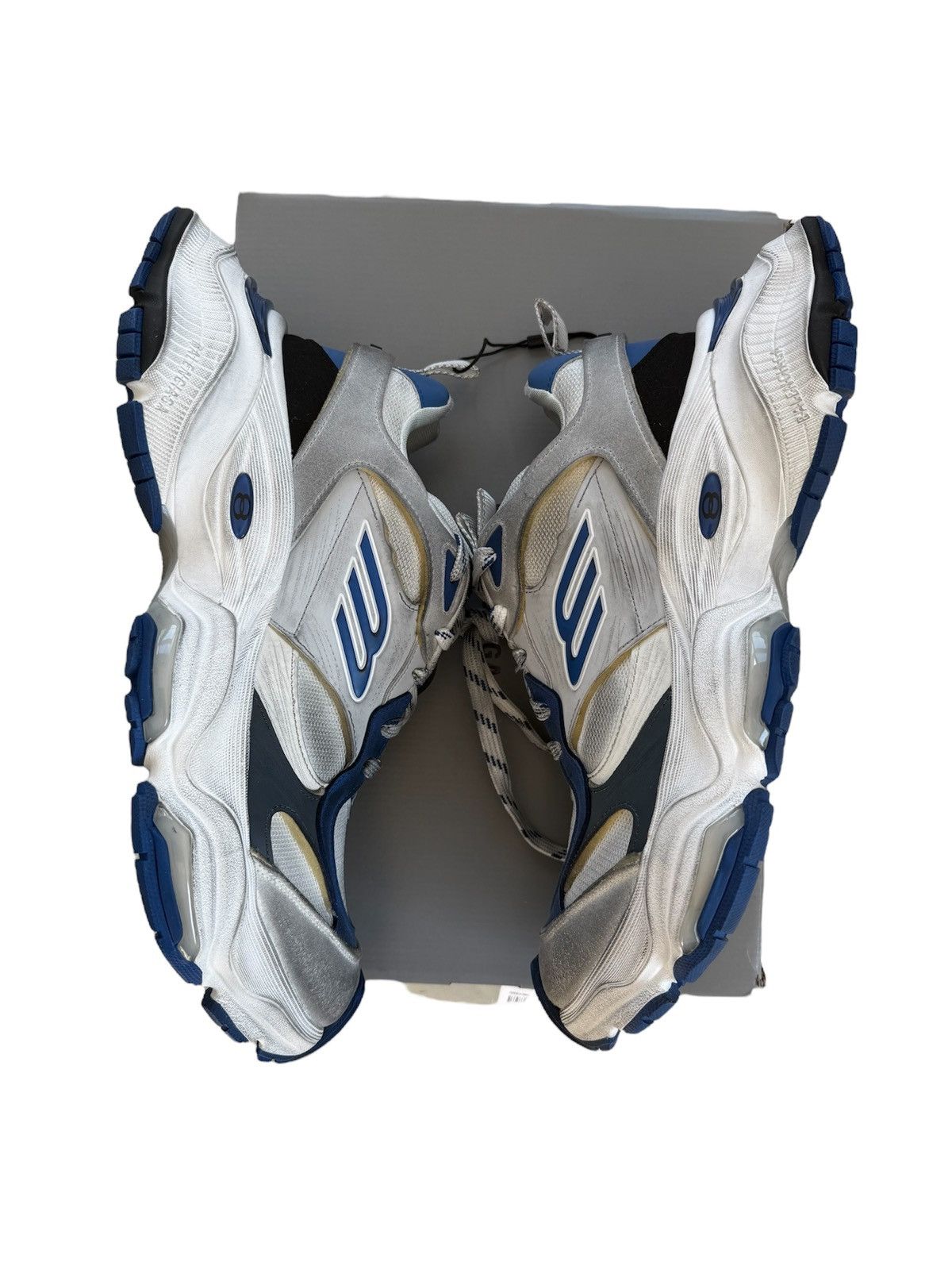 Balenciaga Balenciaga Cargo Blue / Grey Size US 13 / EU 46 - 1 Thumbnail