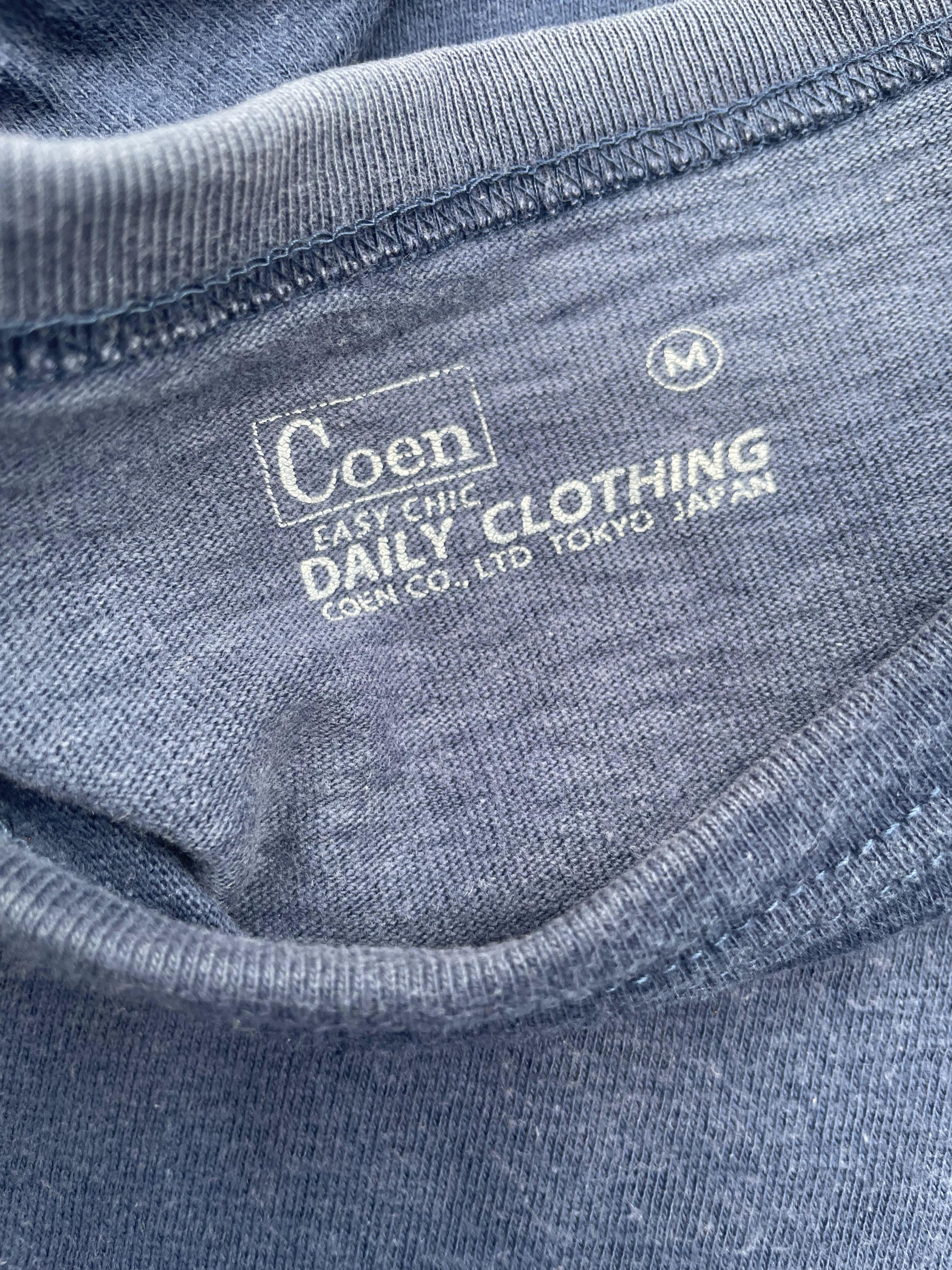 Japanese Brand Coen Us Navy Crewneck Size US M / EU 48-50 / 2 - 8 Thumbnail